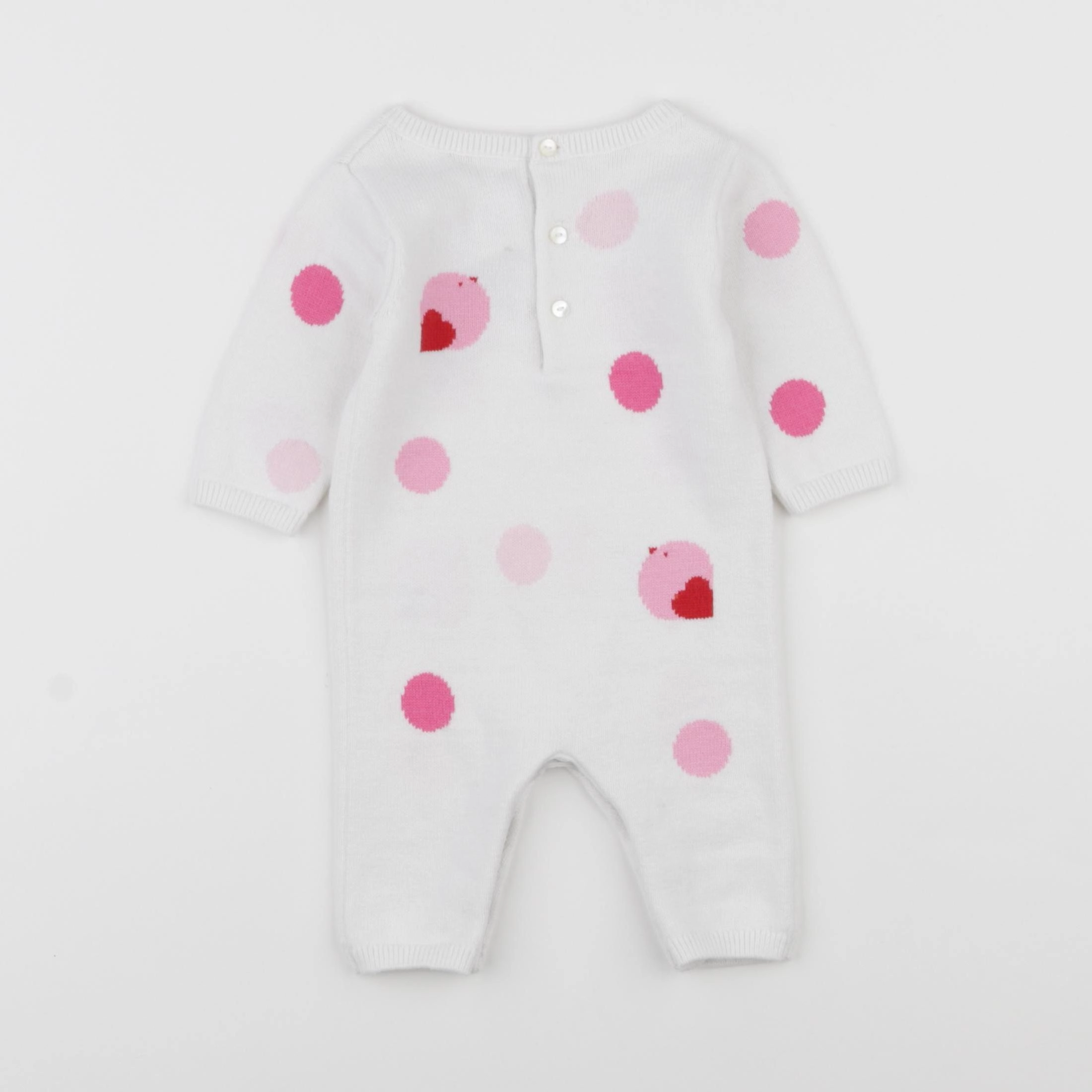 Jacadi - combinaison blanc - 3 mois