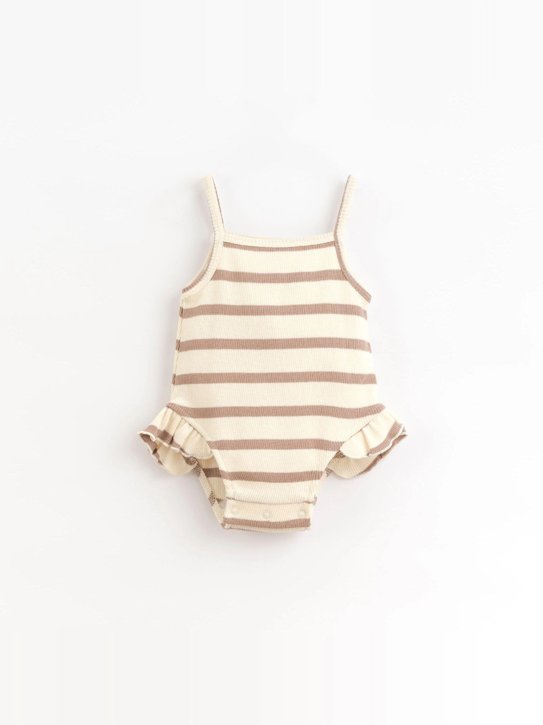 Play Up - Body sans manches Rib orange - 3 mois