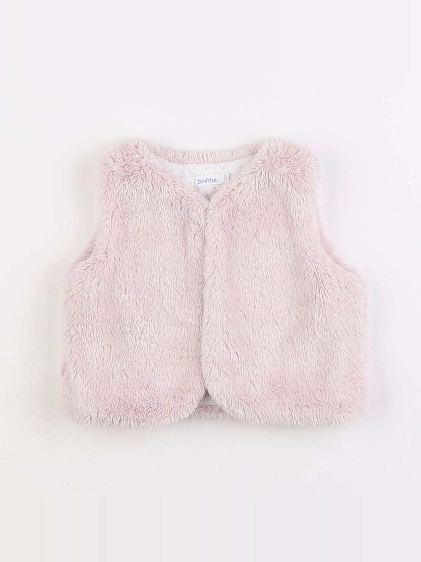 Boutchou - gilet rose - 6 mois