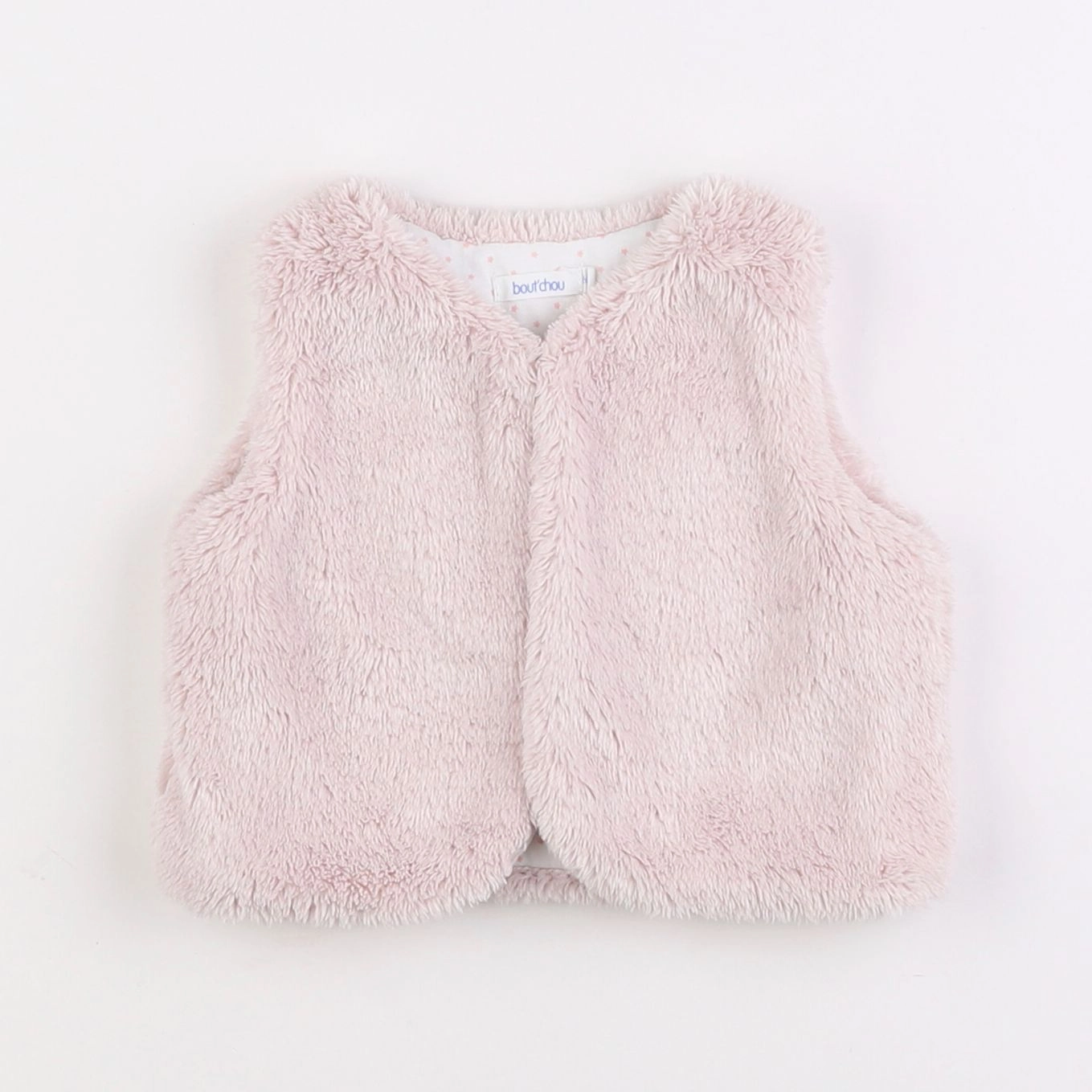 Boutchou - gilet rose - 6 mois
