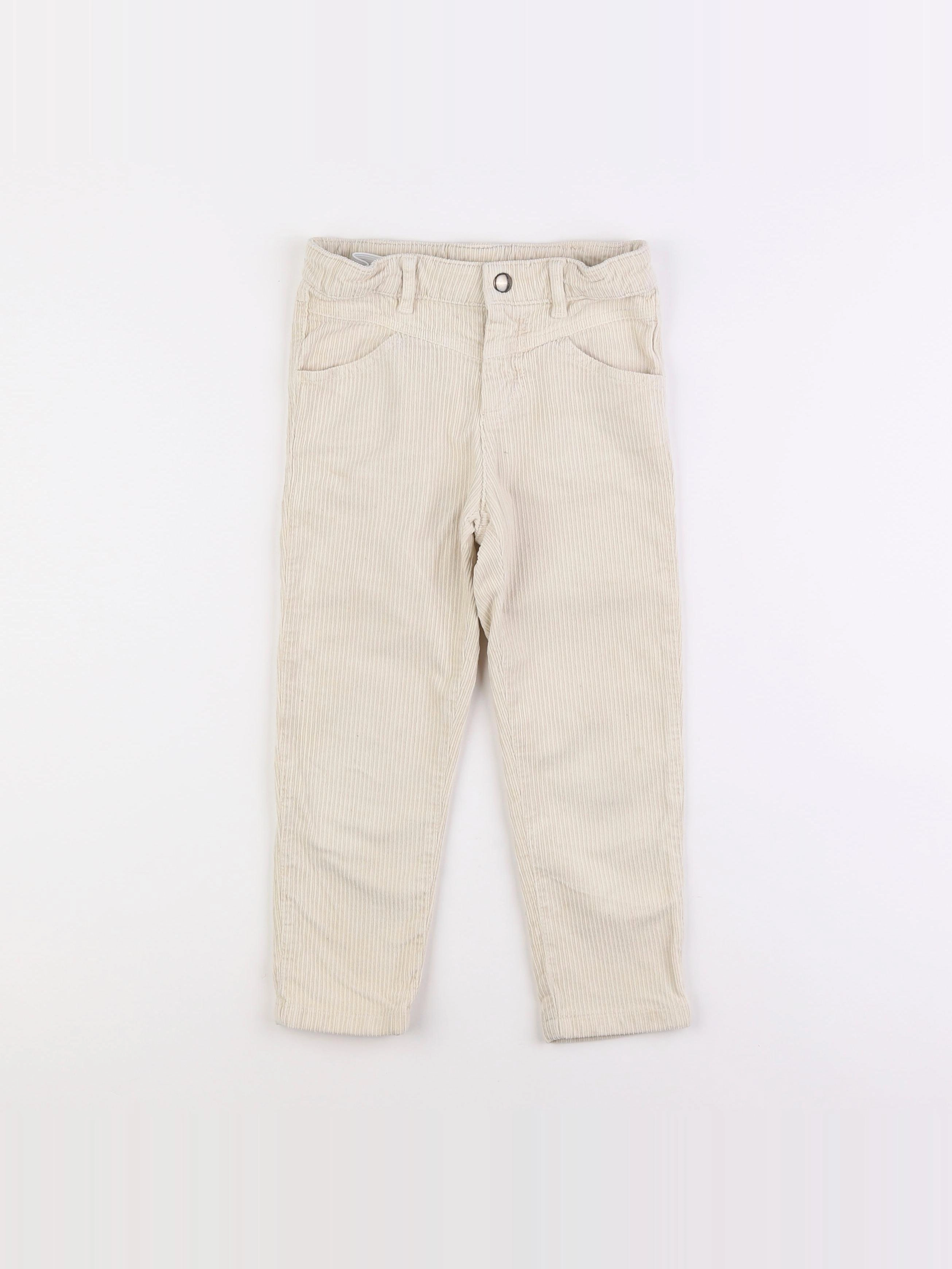 IKKS - pantalon beige - 6 ans