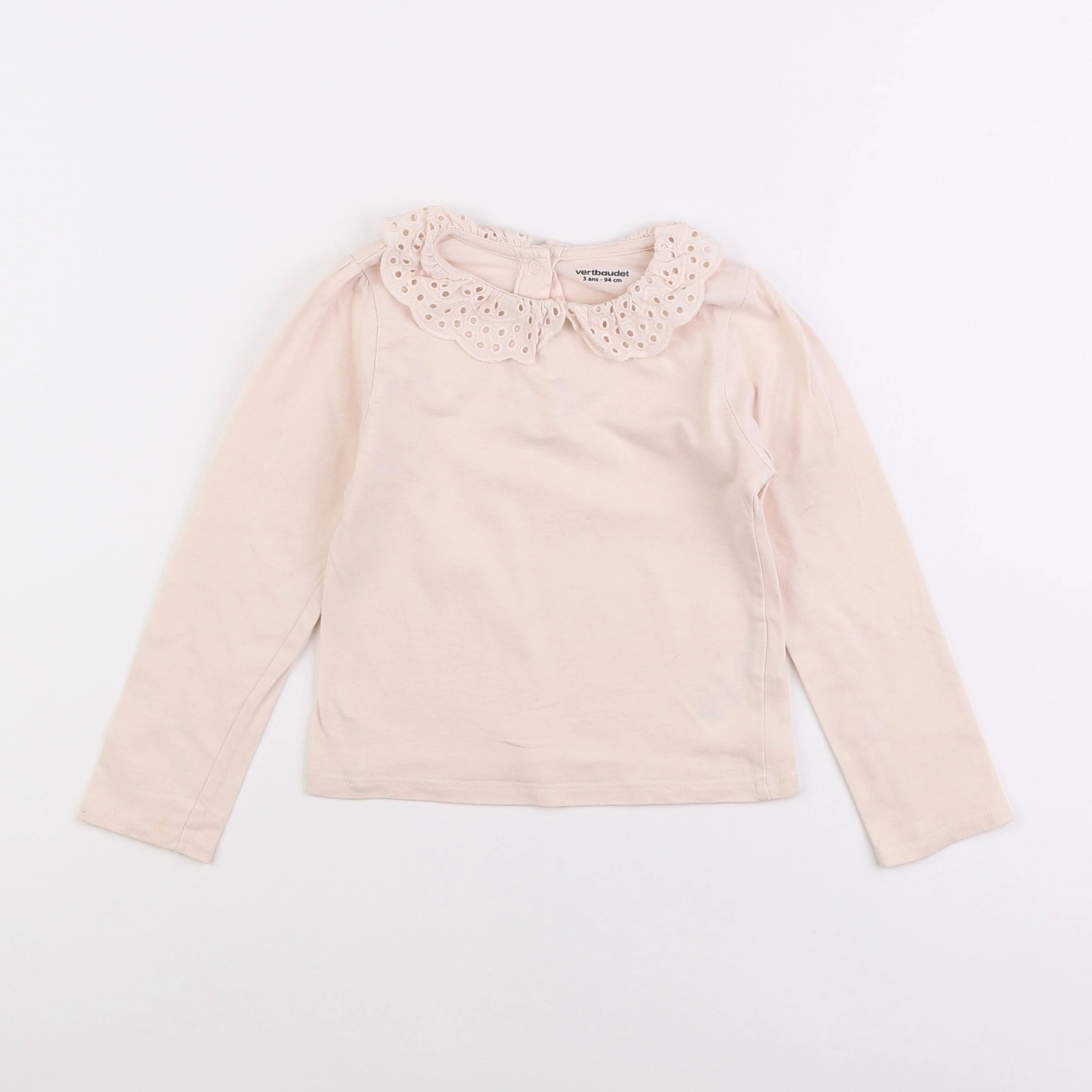 Vertbaudet - tee-shirt rose - 3 ans