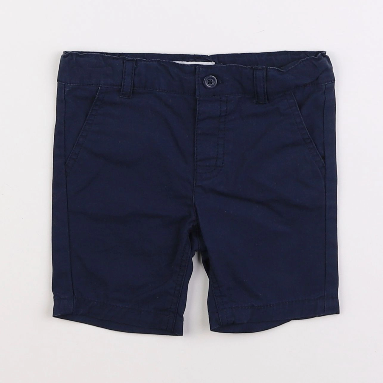 Vertbaudet - short bleu - 9 mois