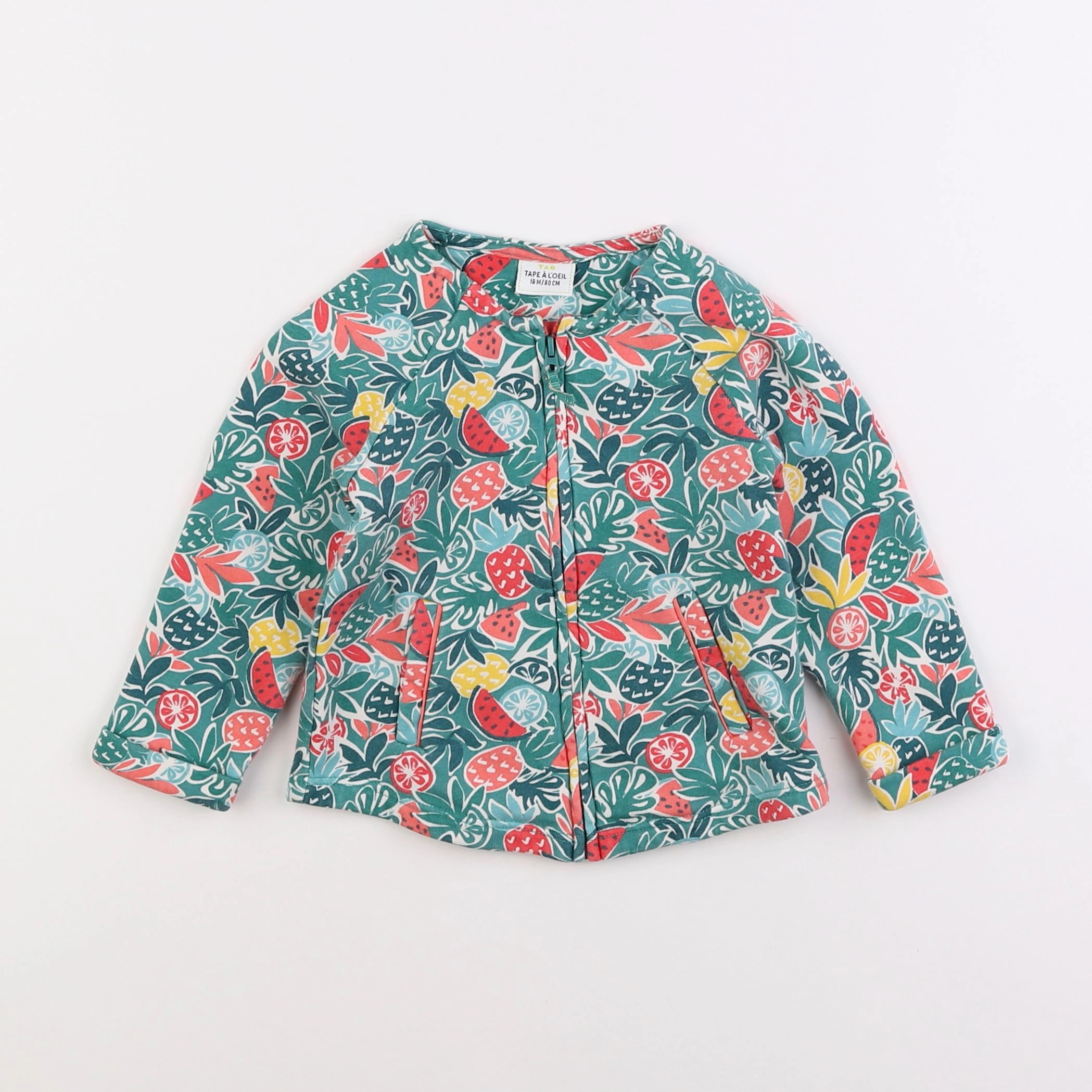 Tape à l'oeil - sweat multicolore - 18 mois