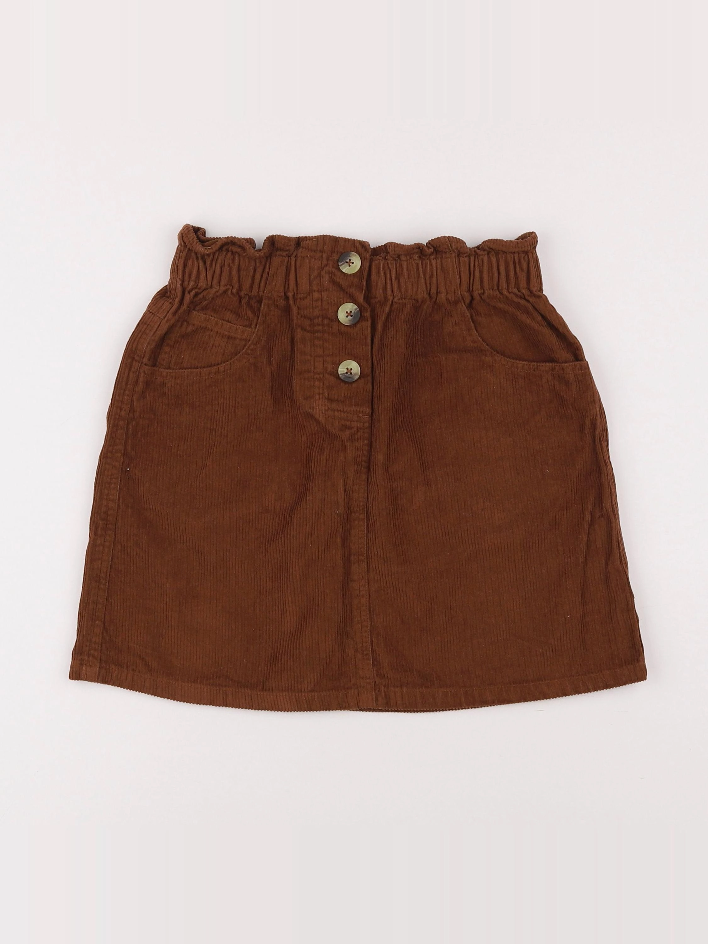 Little Cigogne - jupe marron - 12 ans