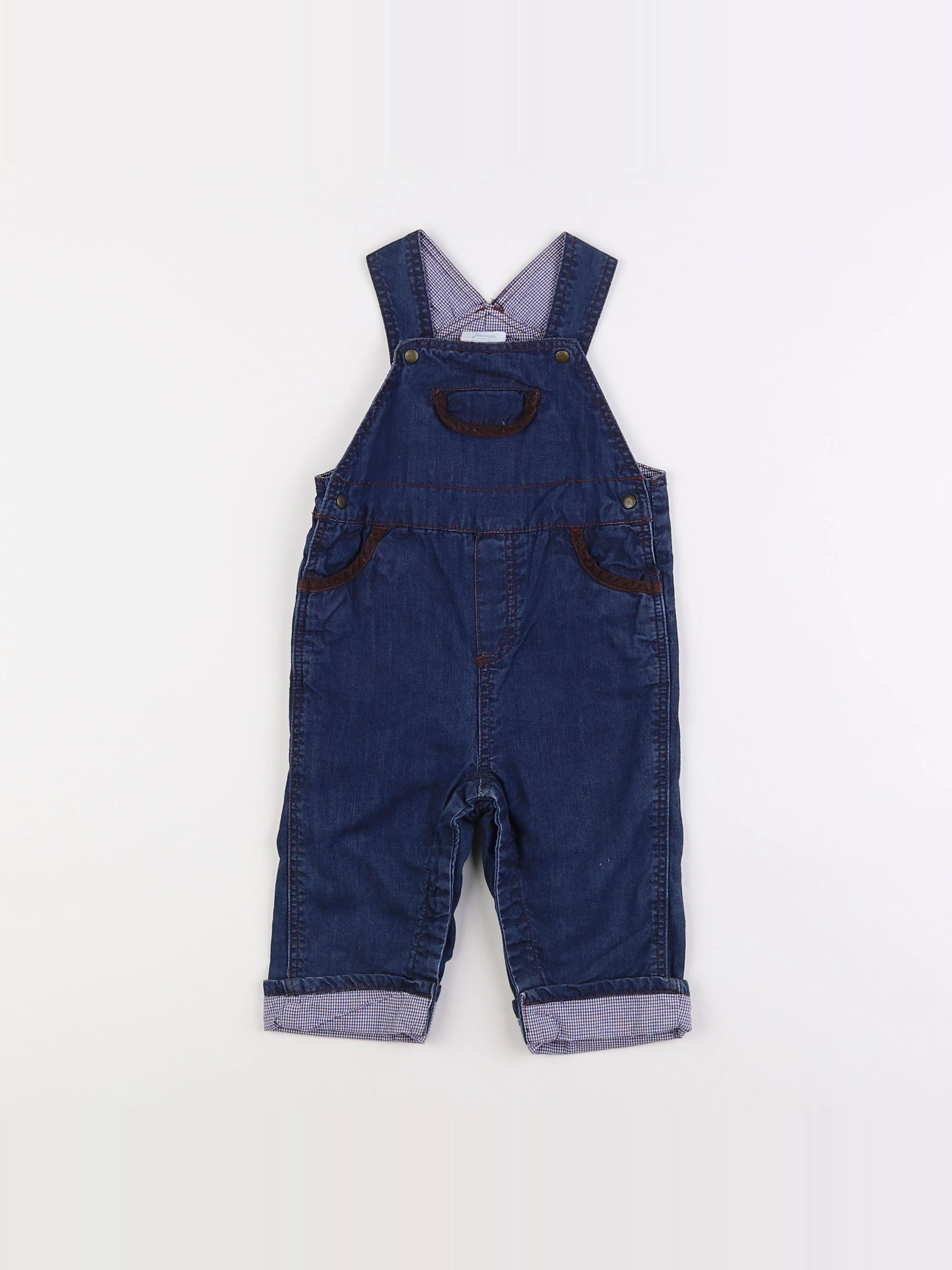 Jacadi - salopette bleu - 6 mois