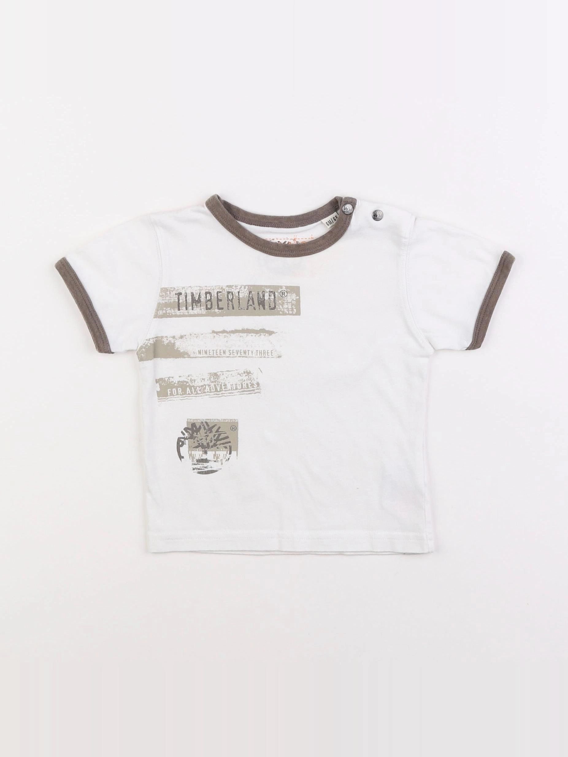 Timberland - tee-shirt blanc - 6 mois