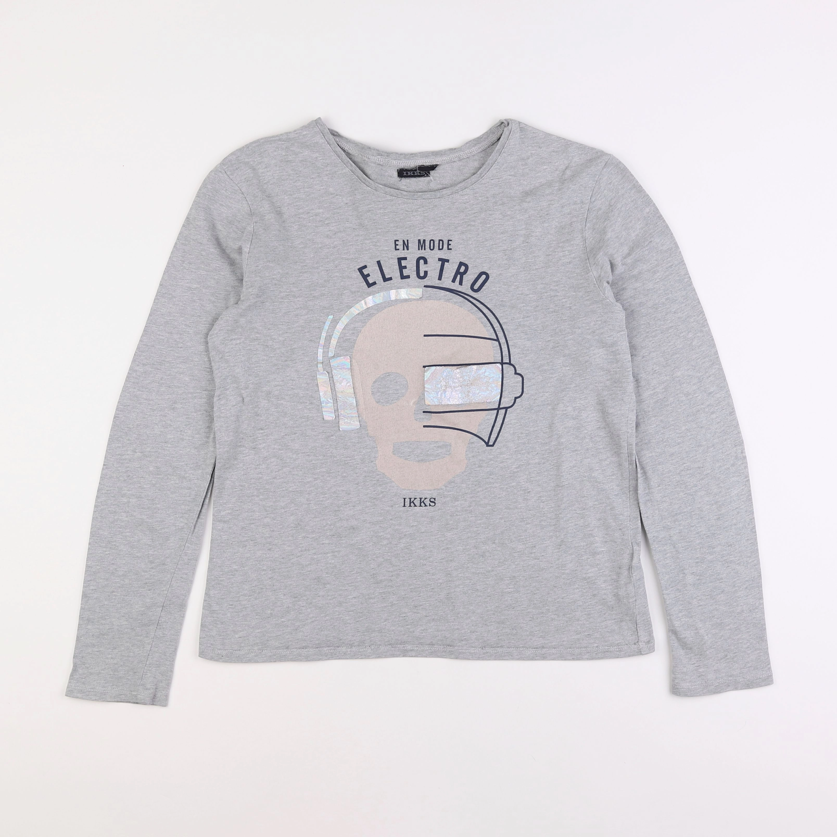 IKKS - tee-shirt gris - 14 ans