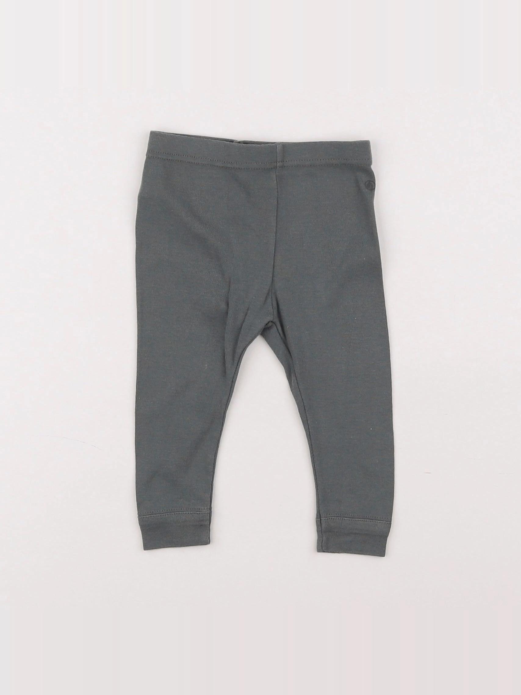 Petit Bateau - legging gris - 6 mois