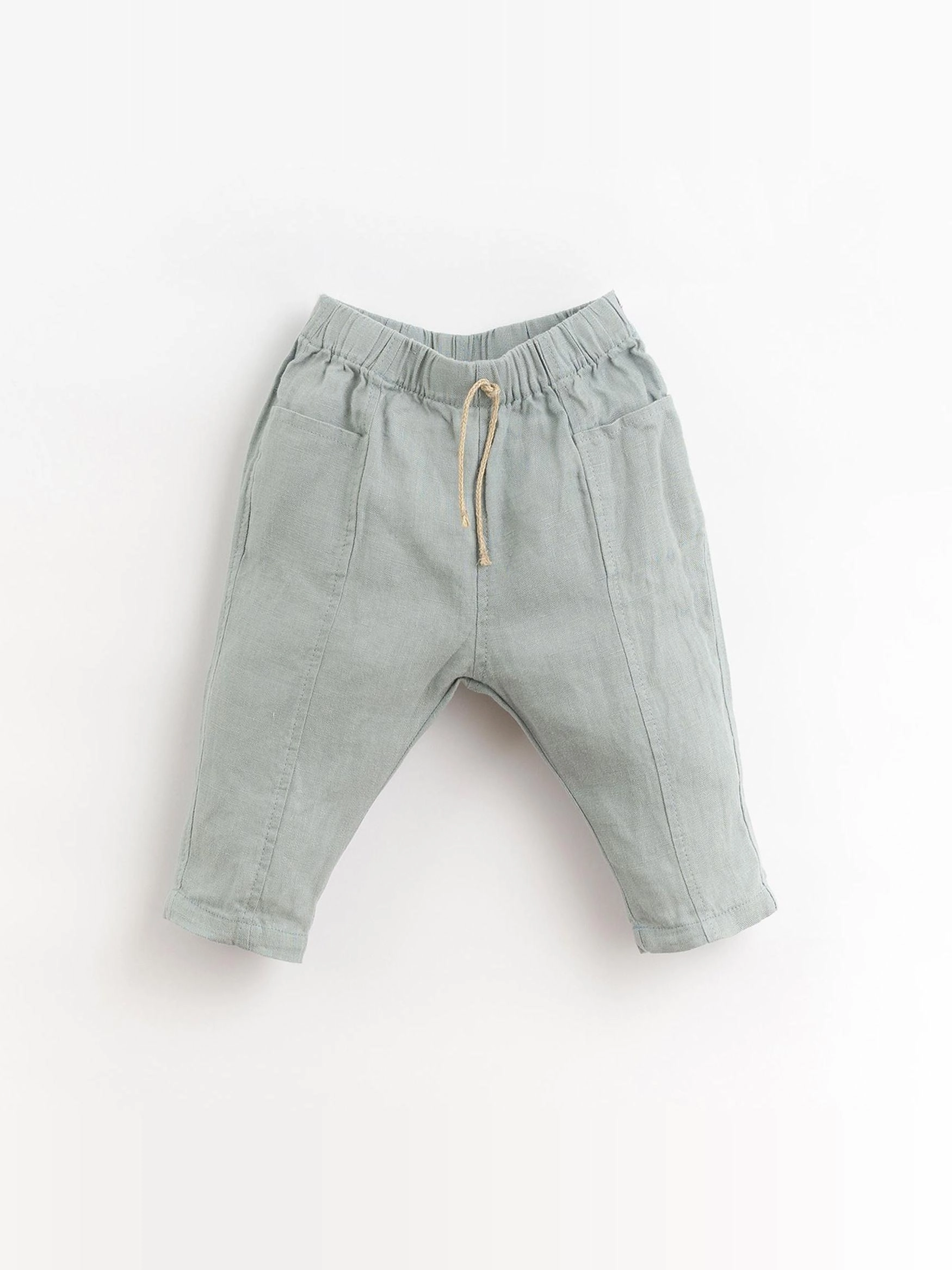 Play Up - Pantalon Linho bleu - 6 mois