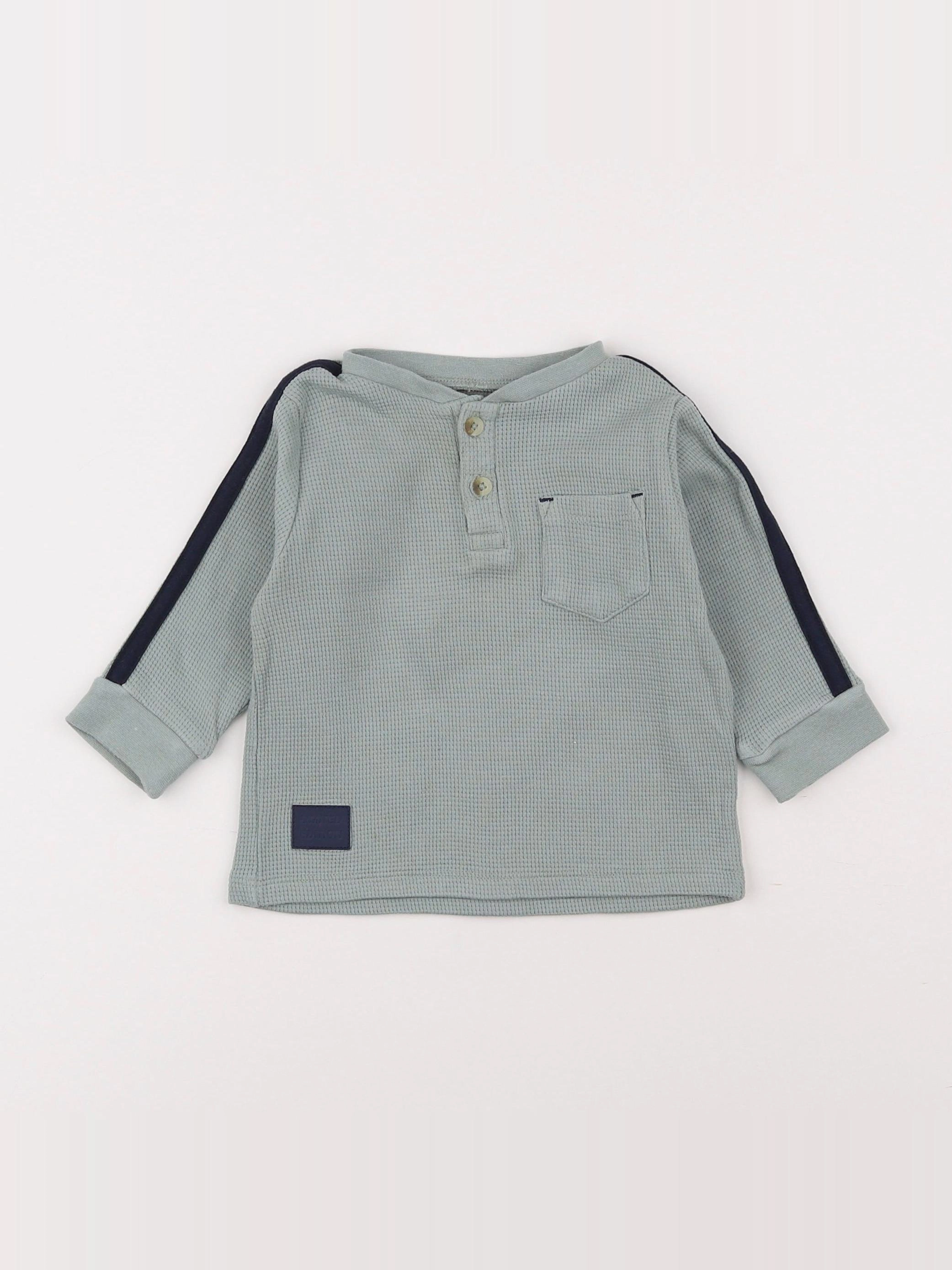 Little Cigogne - tee-shirt vert - 12 mois