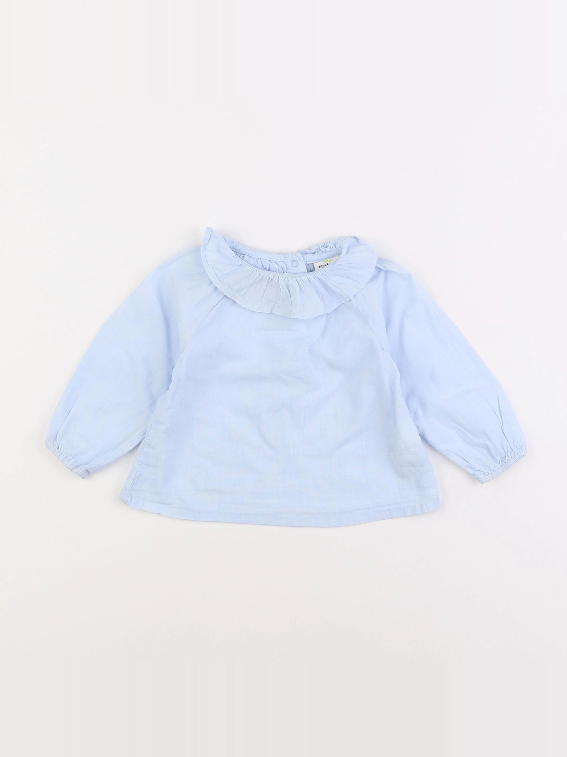Tape à l'oeil - blouse bleu - 9 mois