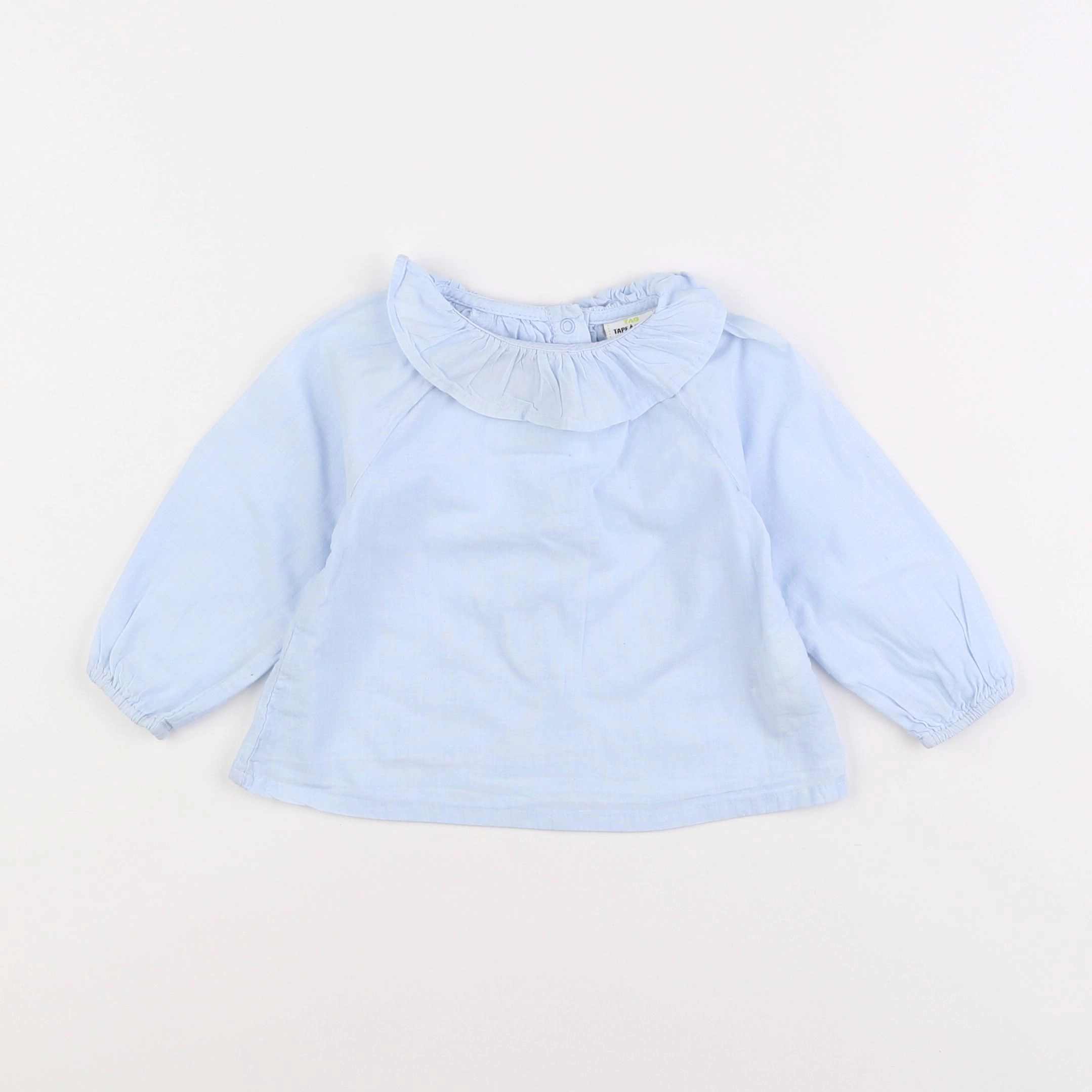 Tape à l'oeil - blouse bleu - 9 mois
