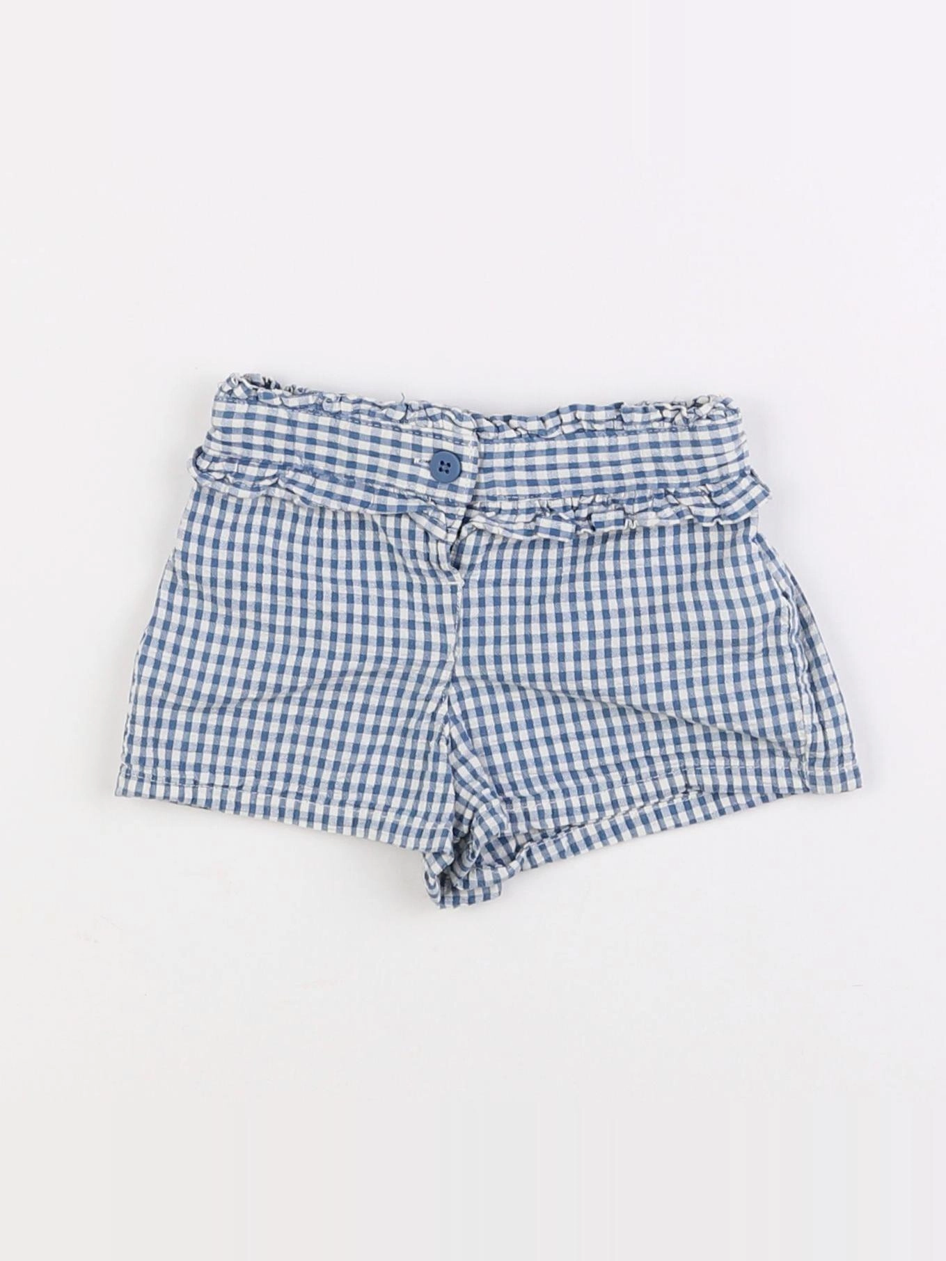 Tape à l'oeil - short blanc, bleu - 9 mois