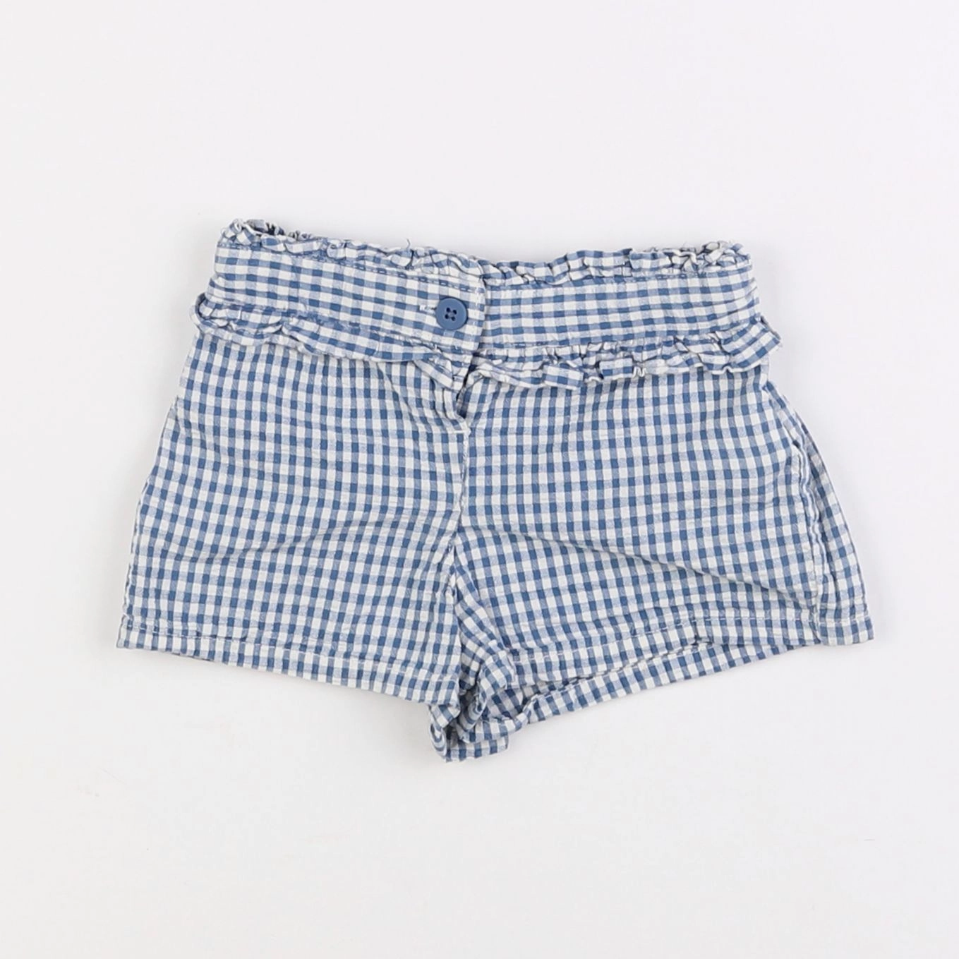 Tape à l'oeil - short blanc, bleu - 9 mois