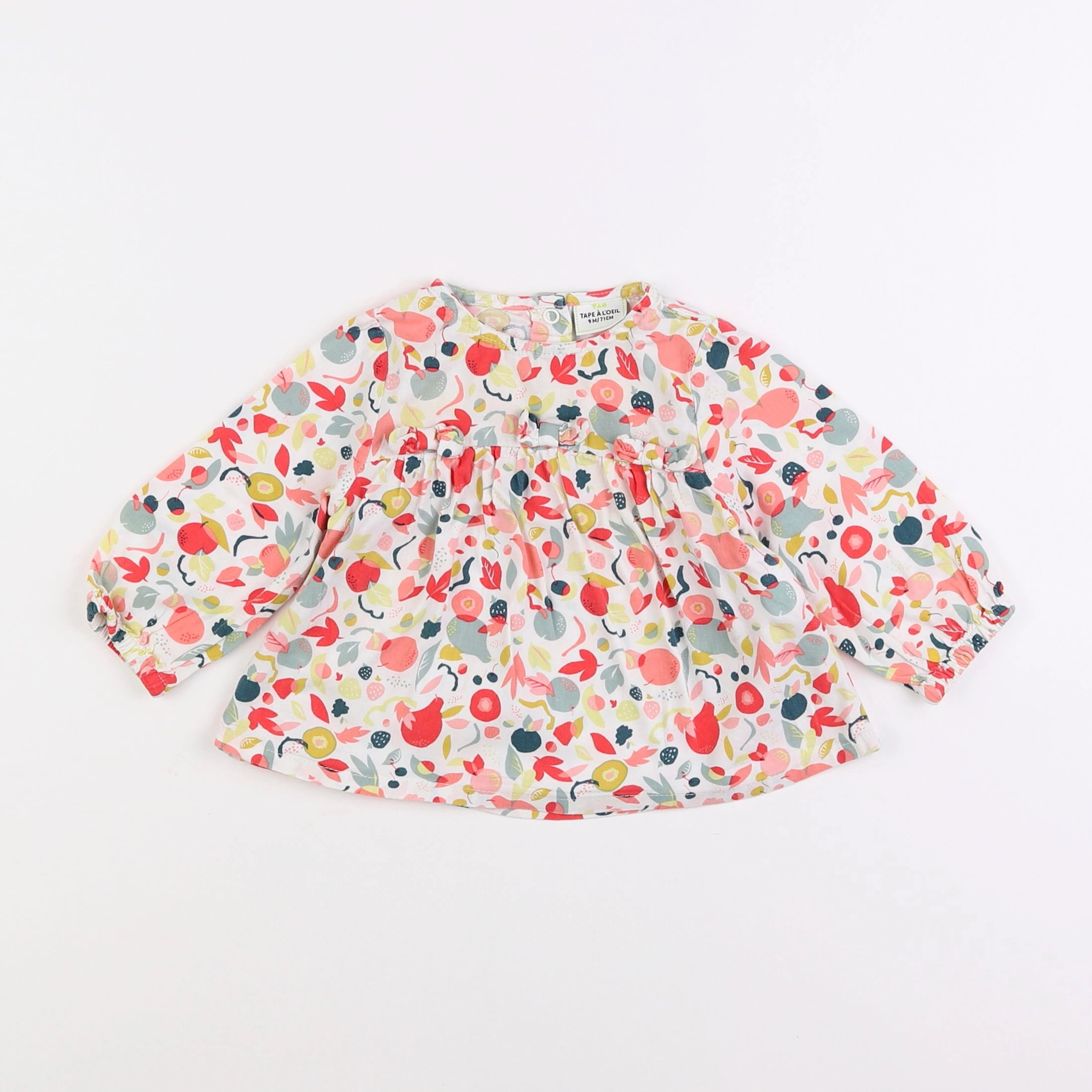 Tape à l'oeil - blouse multicolore - 9 mois