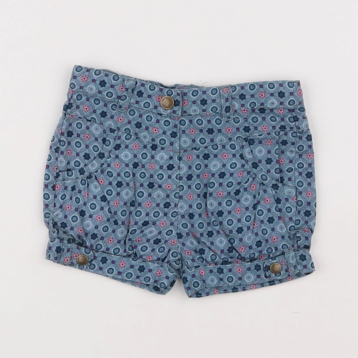 Vertbaudet - bloomer bleu - 3 mois