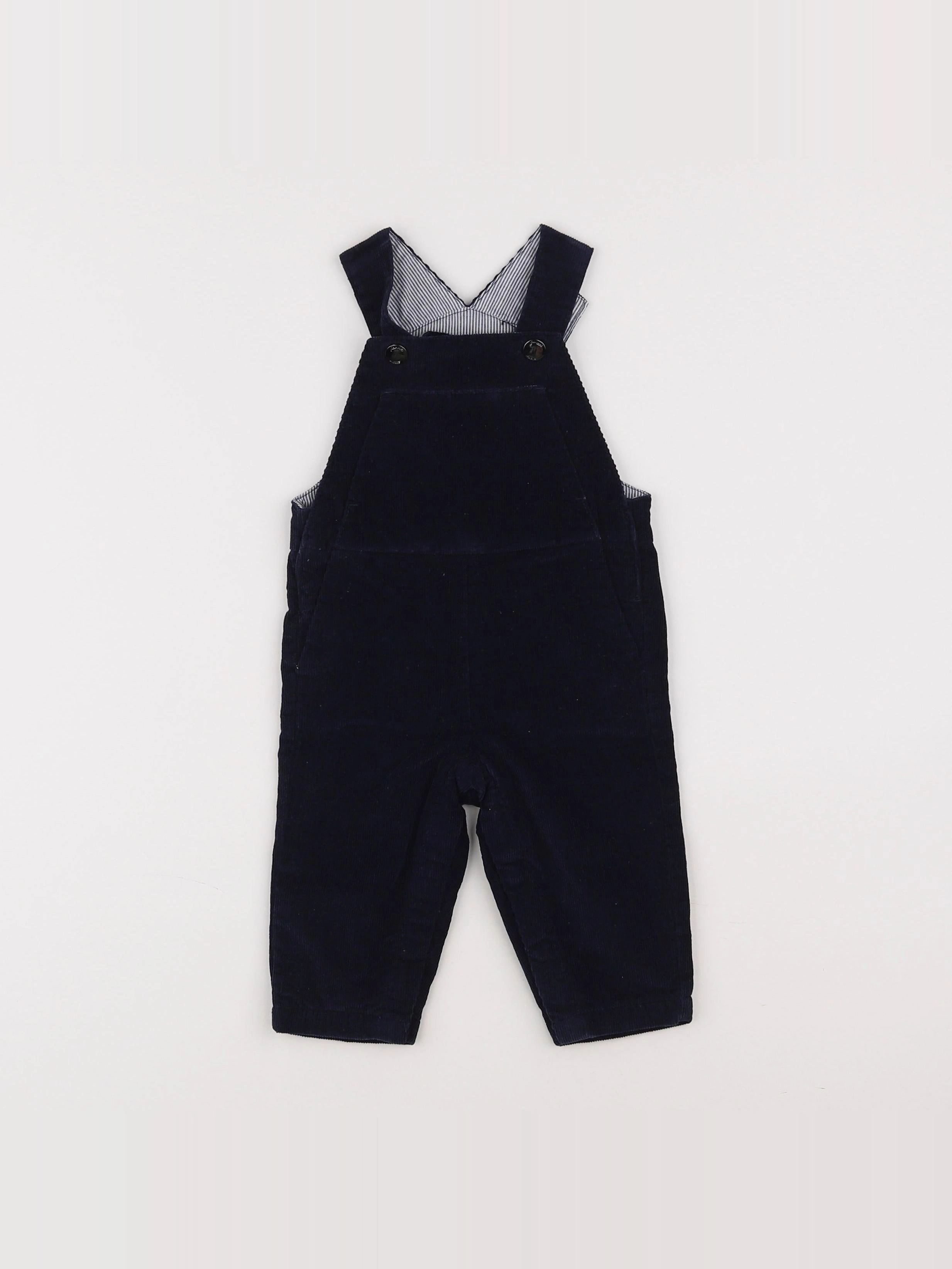 Jacadi - salopette bleu - 6 mois