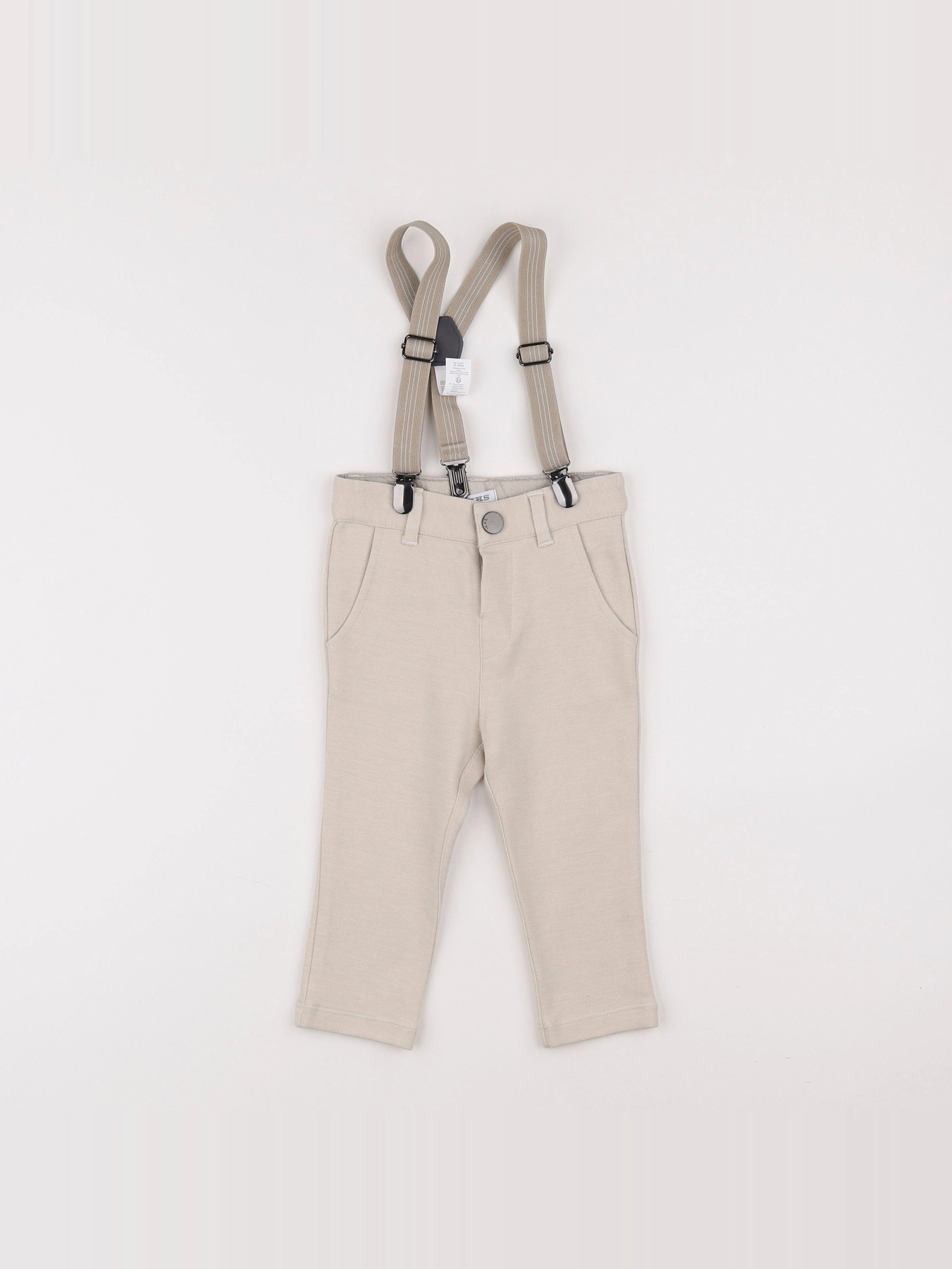 IKKS - legging beige - 12 mois