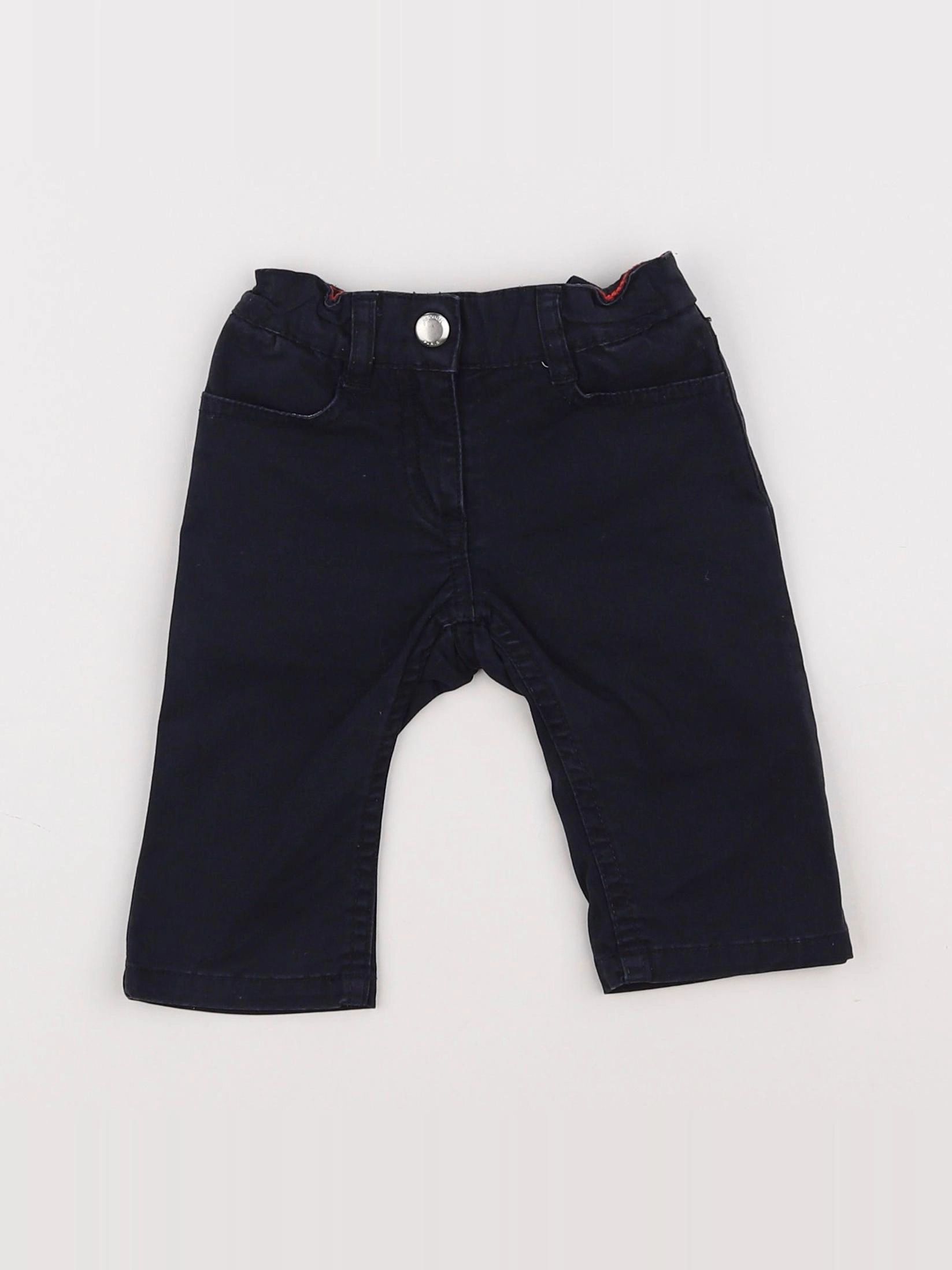 Jacadi - pantalon bleu - 6 mois