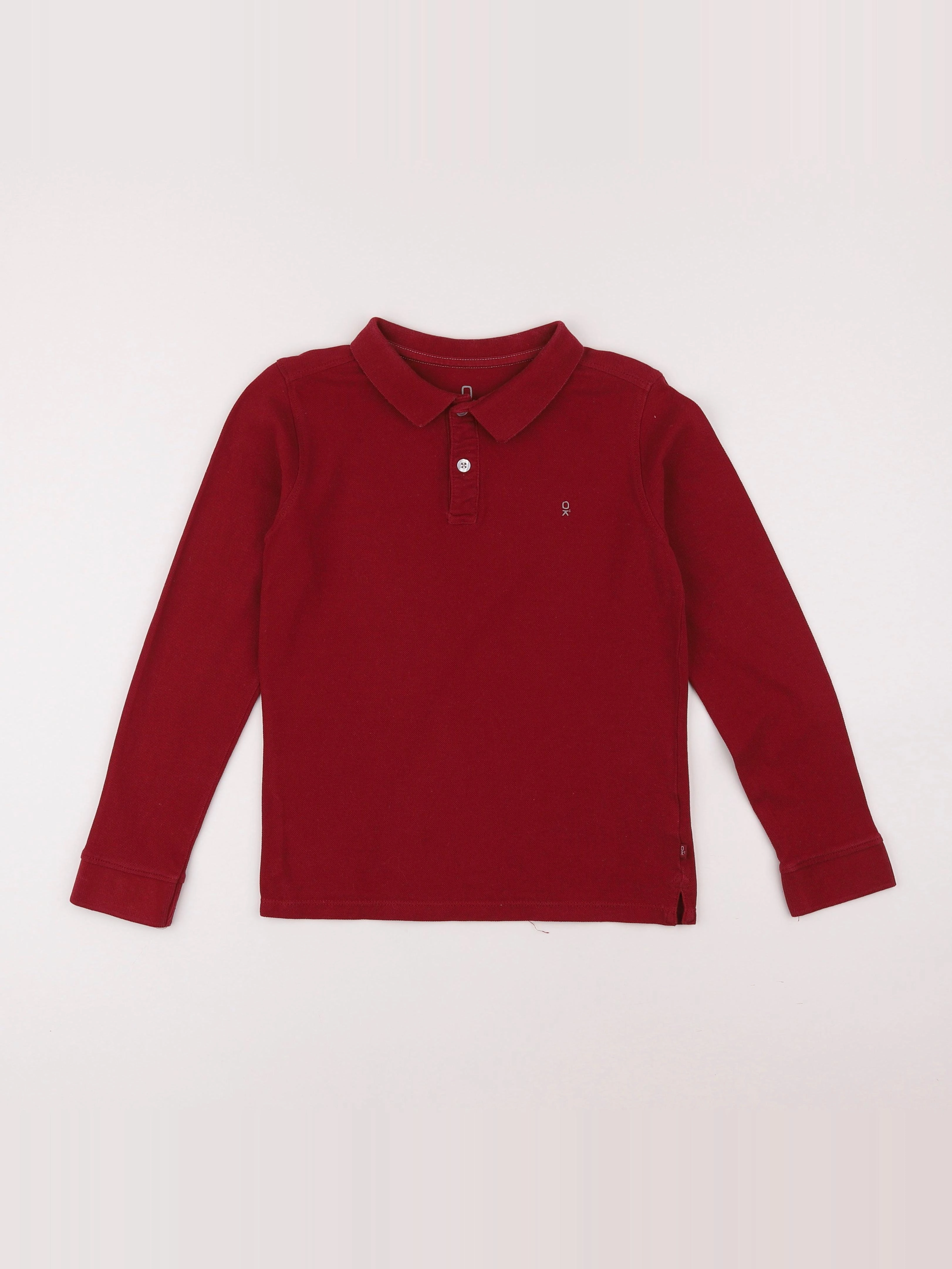 Okaidi - polo rouge - 12 ans