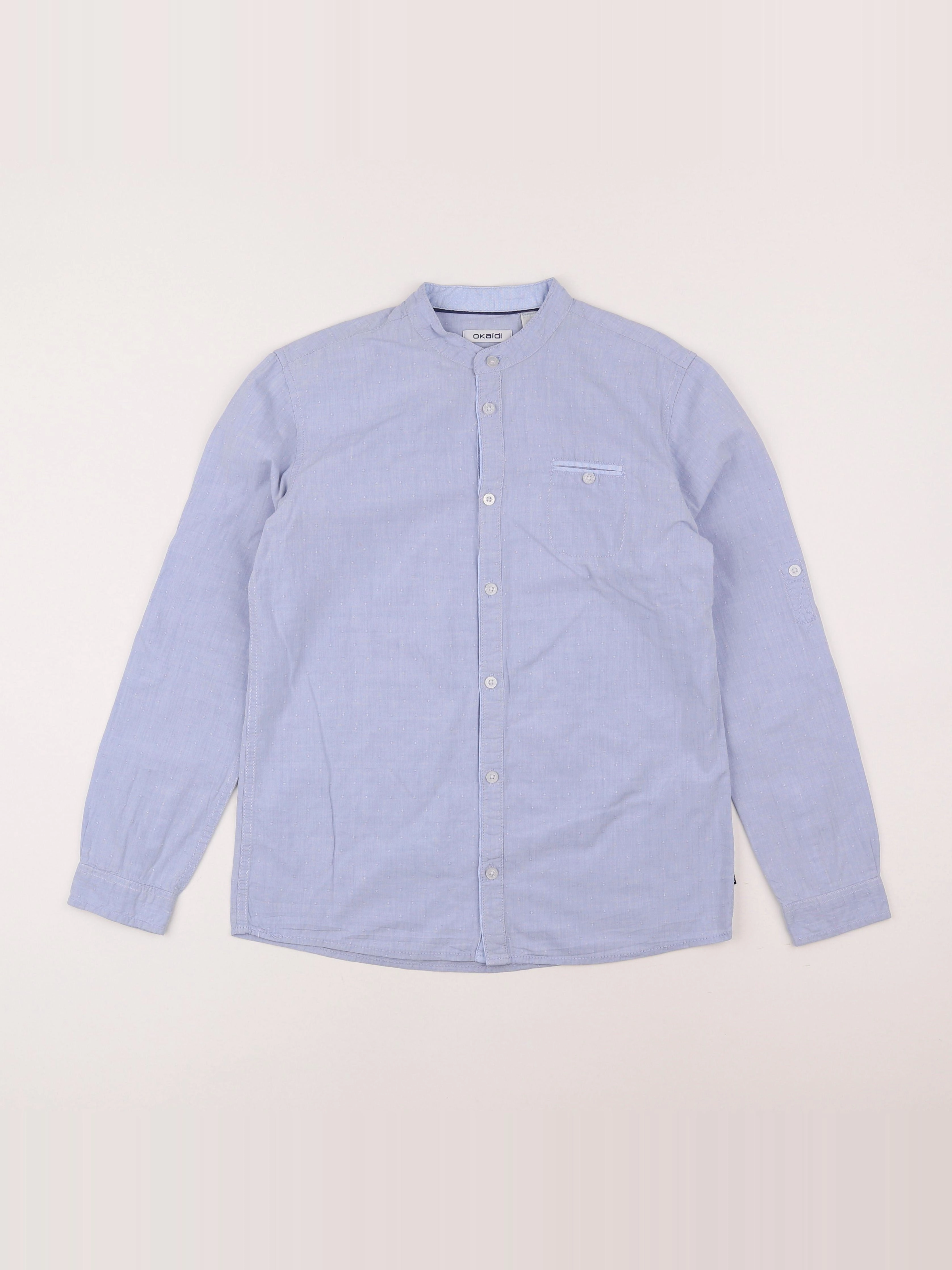 Okaidi - chemise bleu - 12 ans
