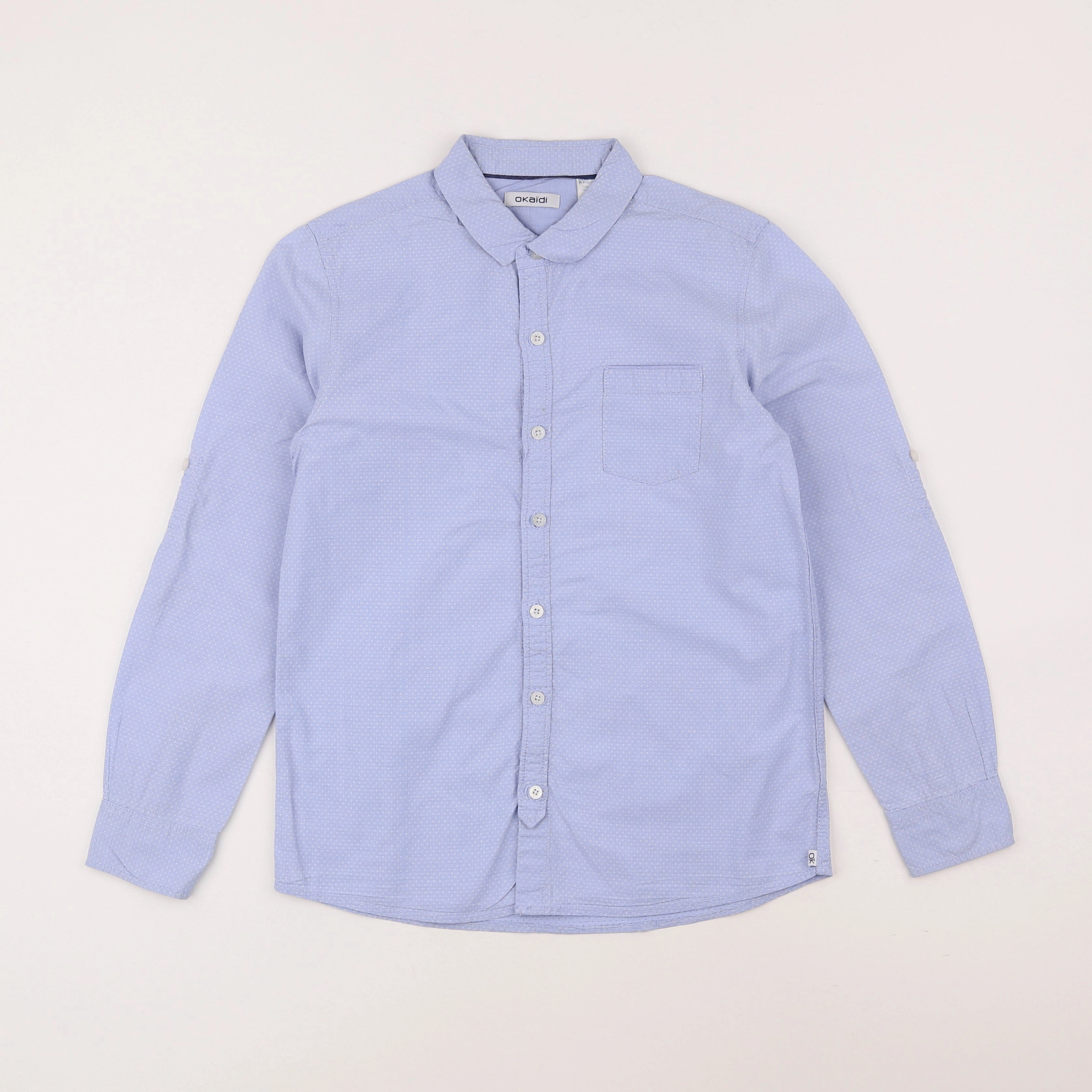 Okaidi - chemise bleu - 12 ans