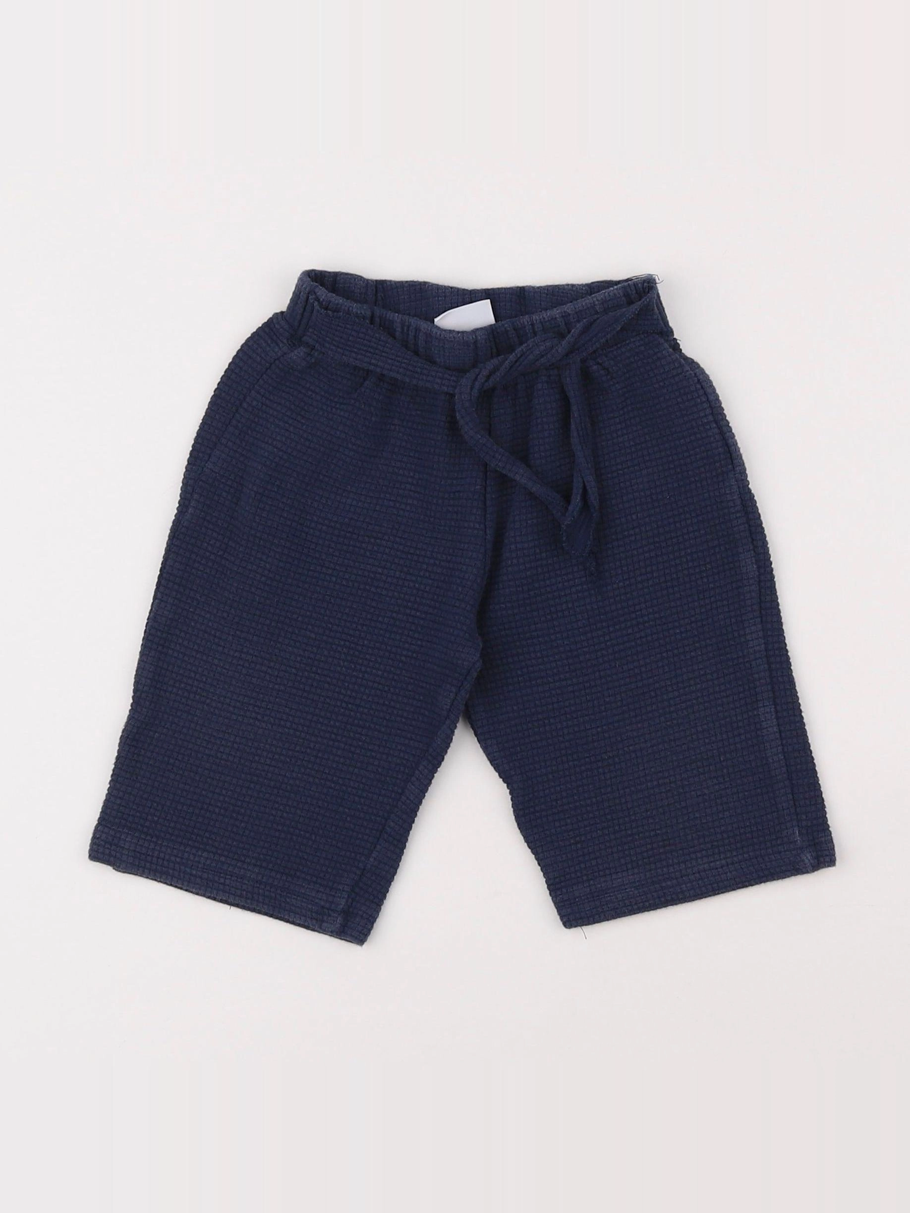 Zara - pantalon bleu - 9/12 mois