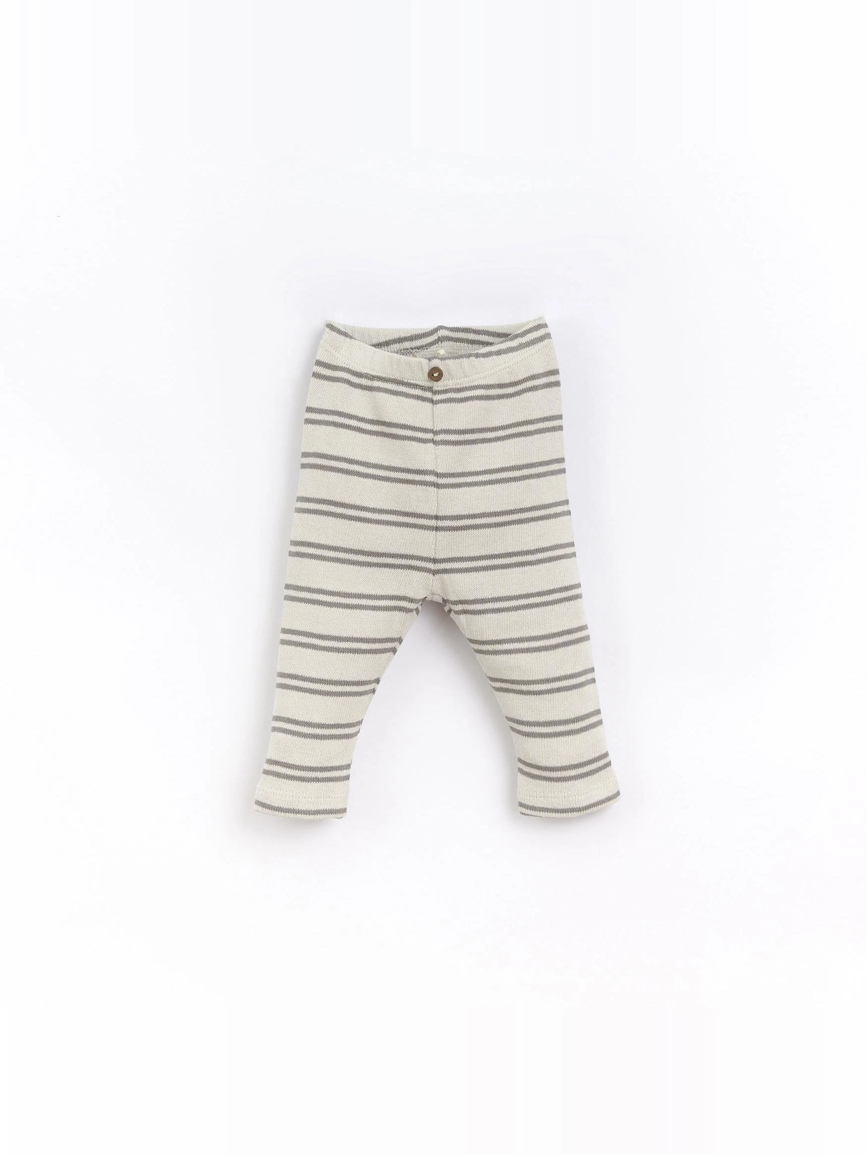 Play Up - Legging Riscas rayé gris - 0 mois