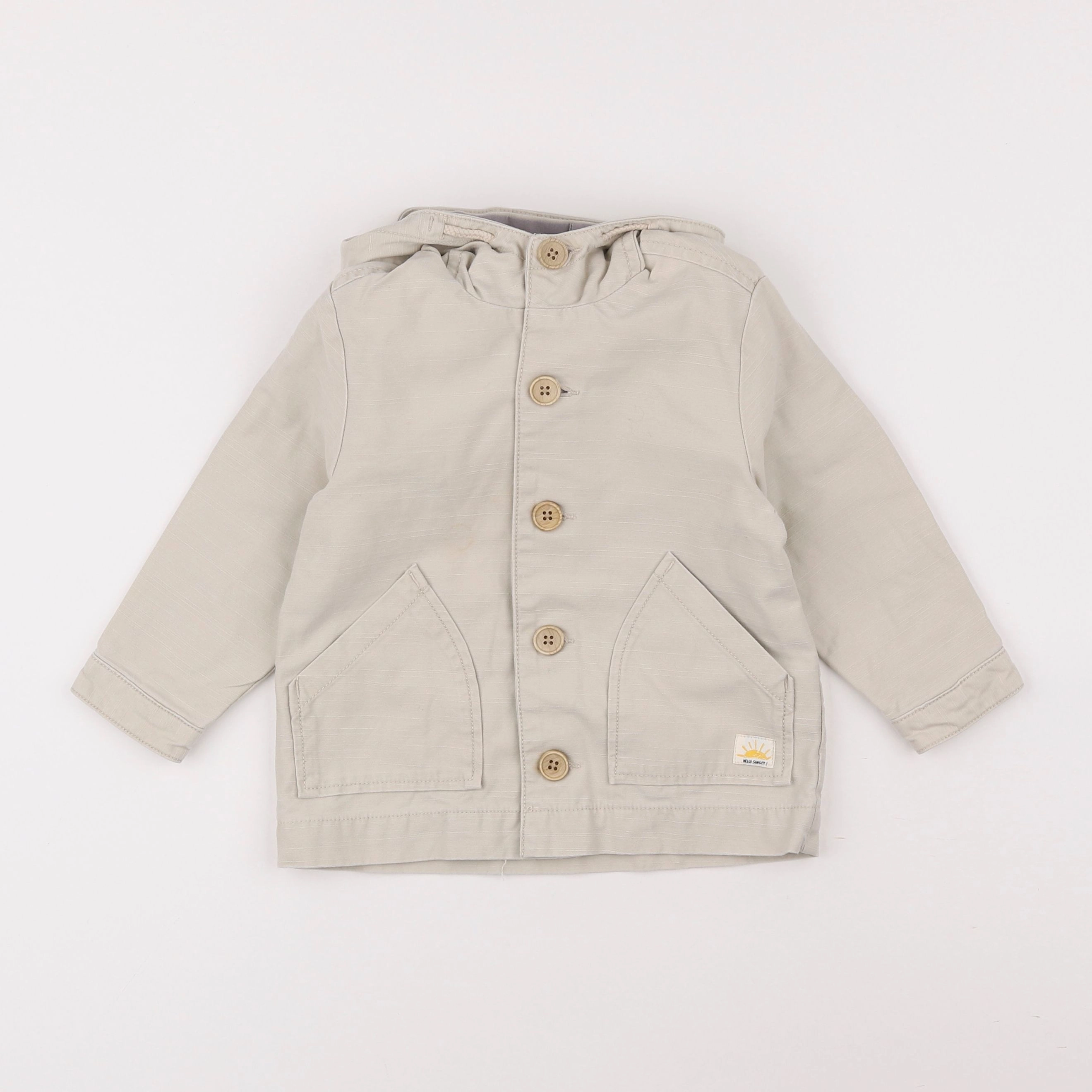 Zara - veste beige - 12/18 mois
