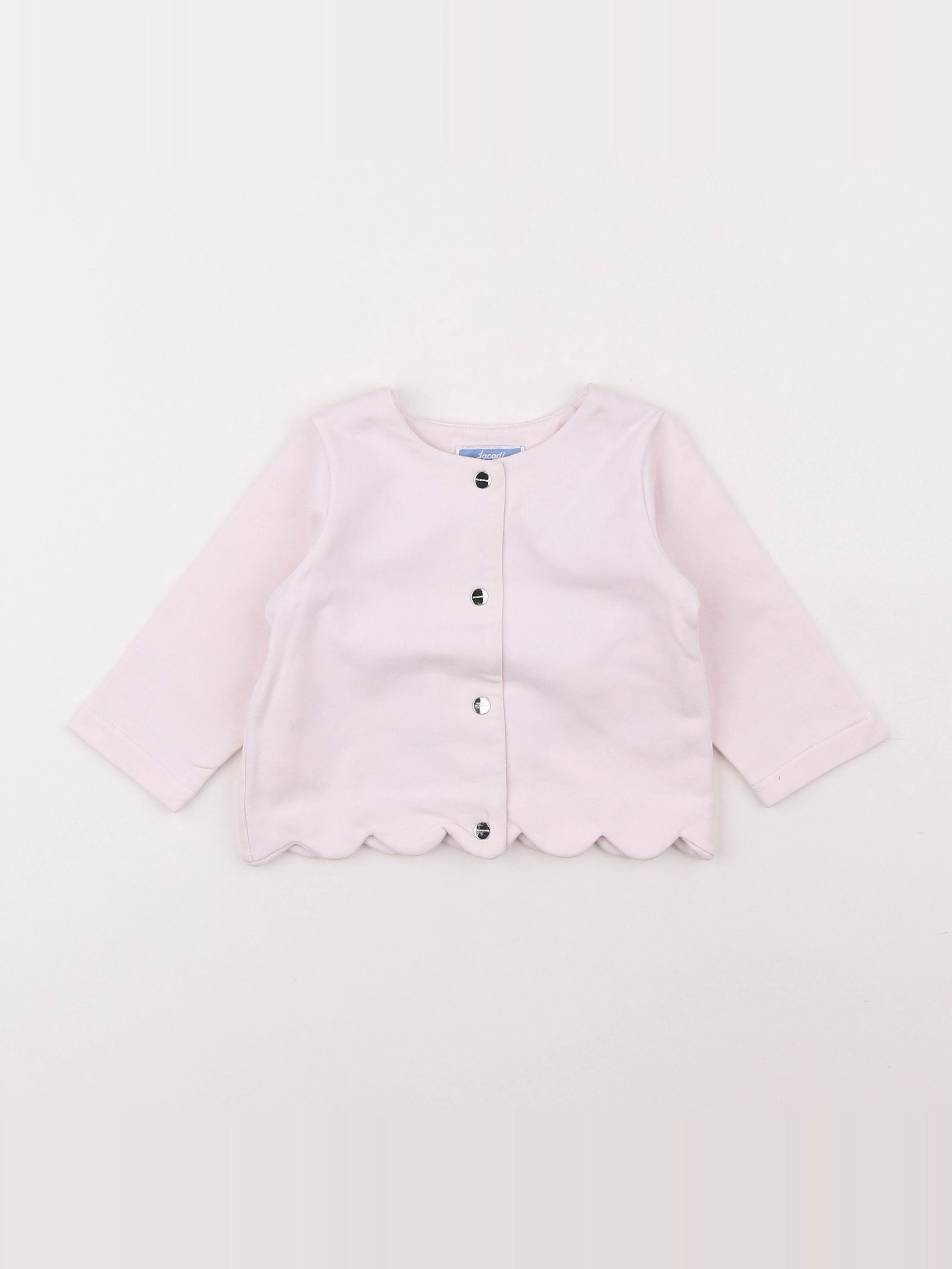 Jacadi - sweat rose - 6 mois
