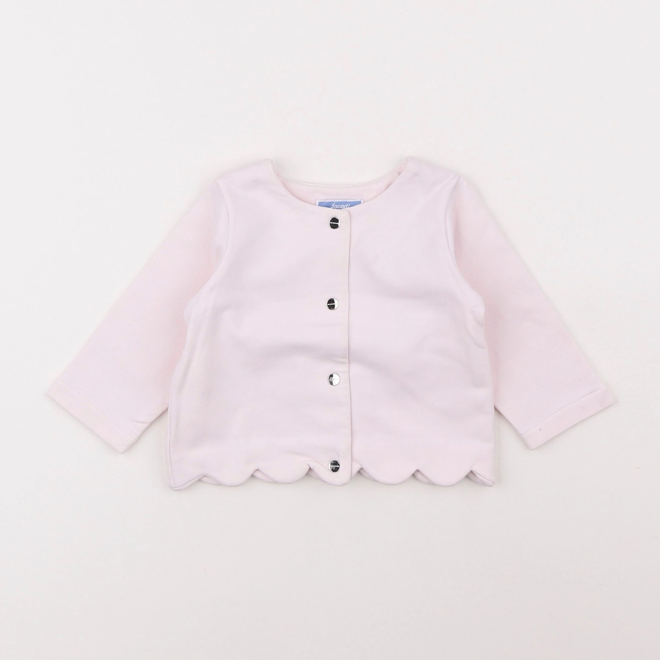 Jacadi - sweat rose - 6 mois