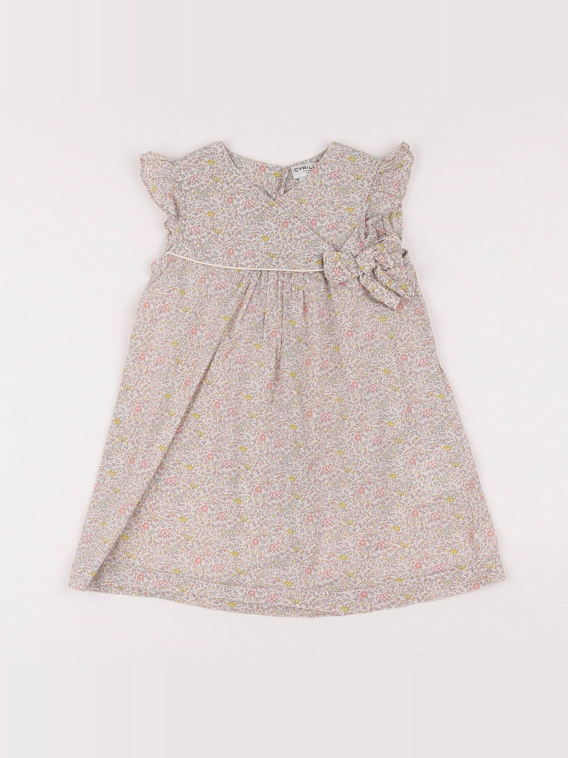 Cyrillus - robe beige - 12 mois