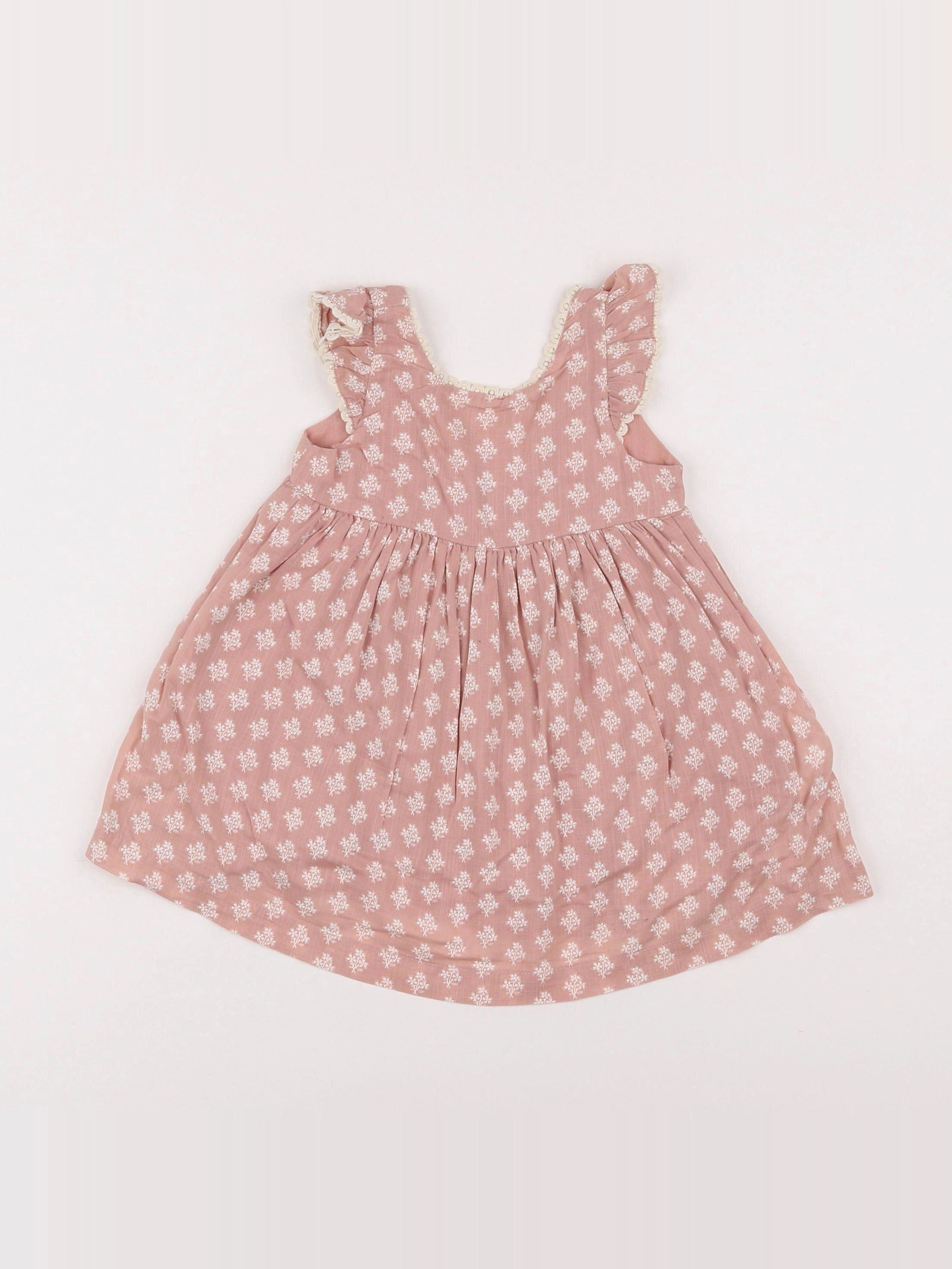 Boutchou - robe rose - 6 mois