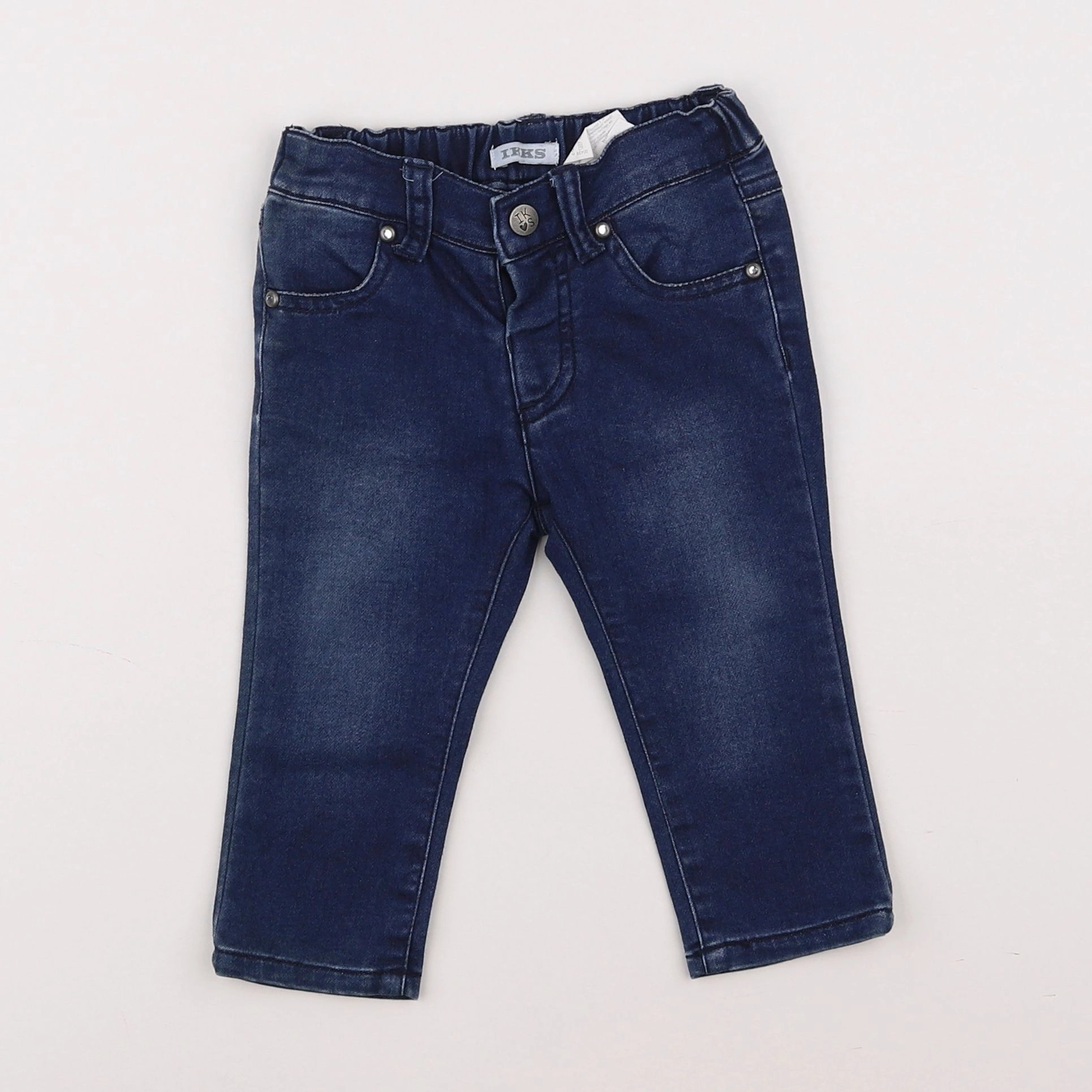 IKKS - jean bleu - 6 mois