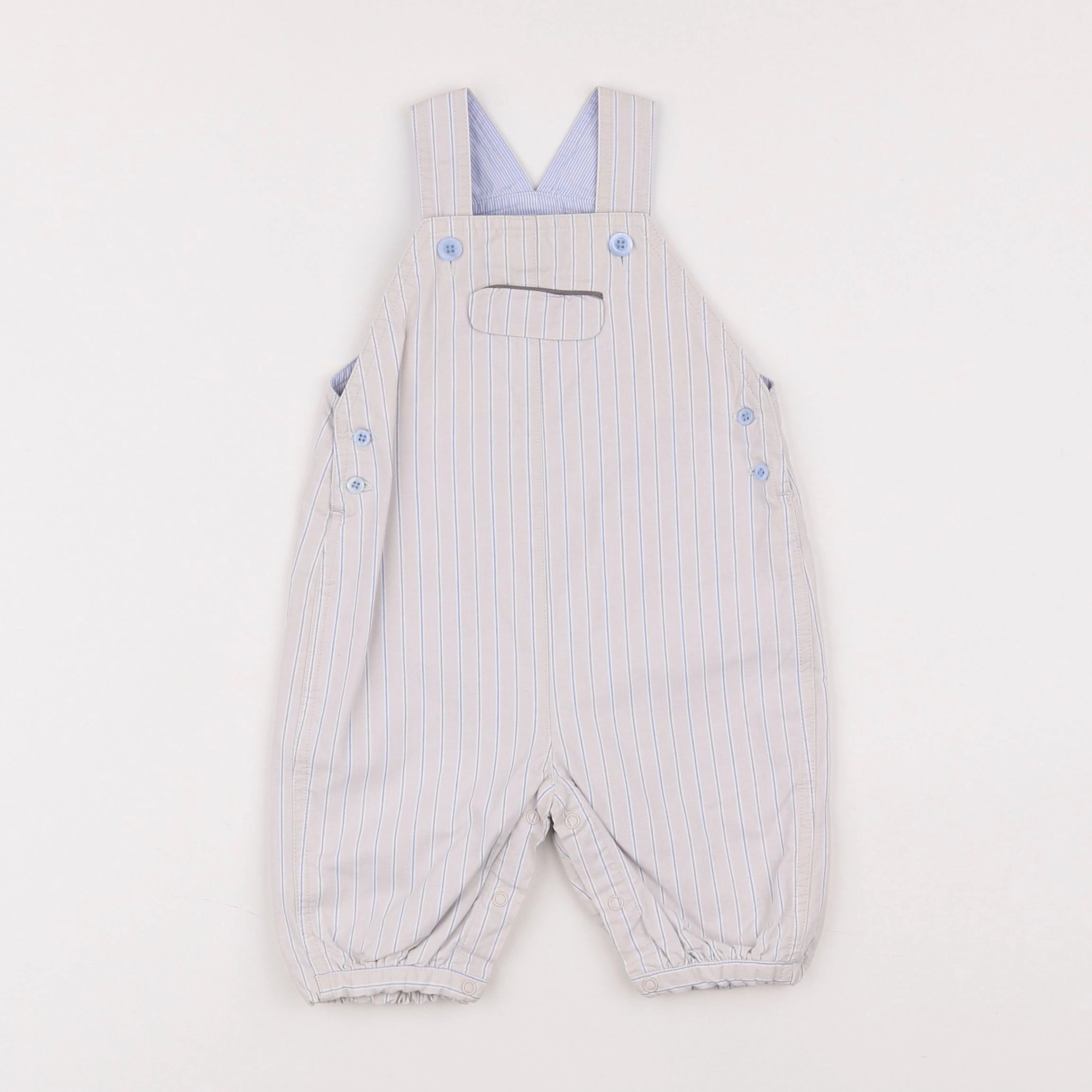 Jacadi - salopette gris - 3 mois