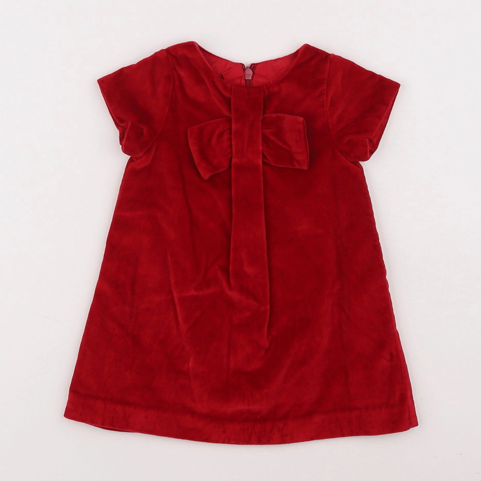 Jacadi - robe rouge - 6 mois