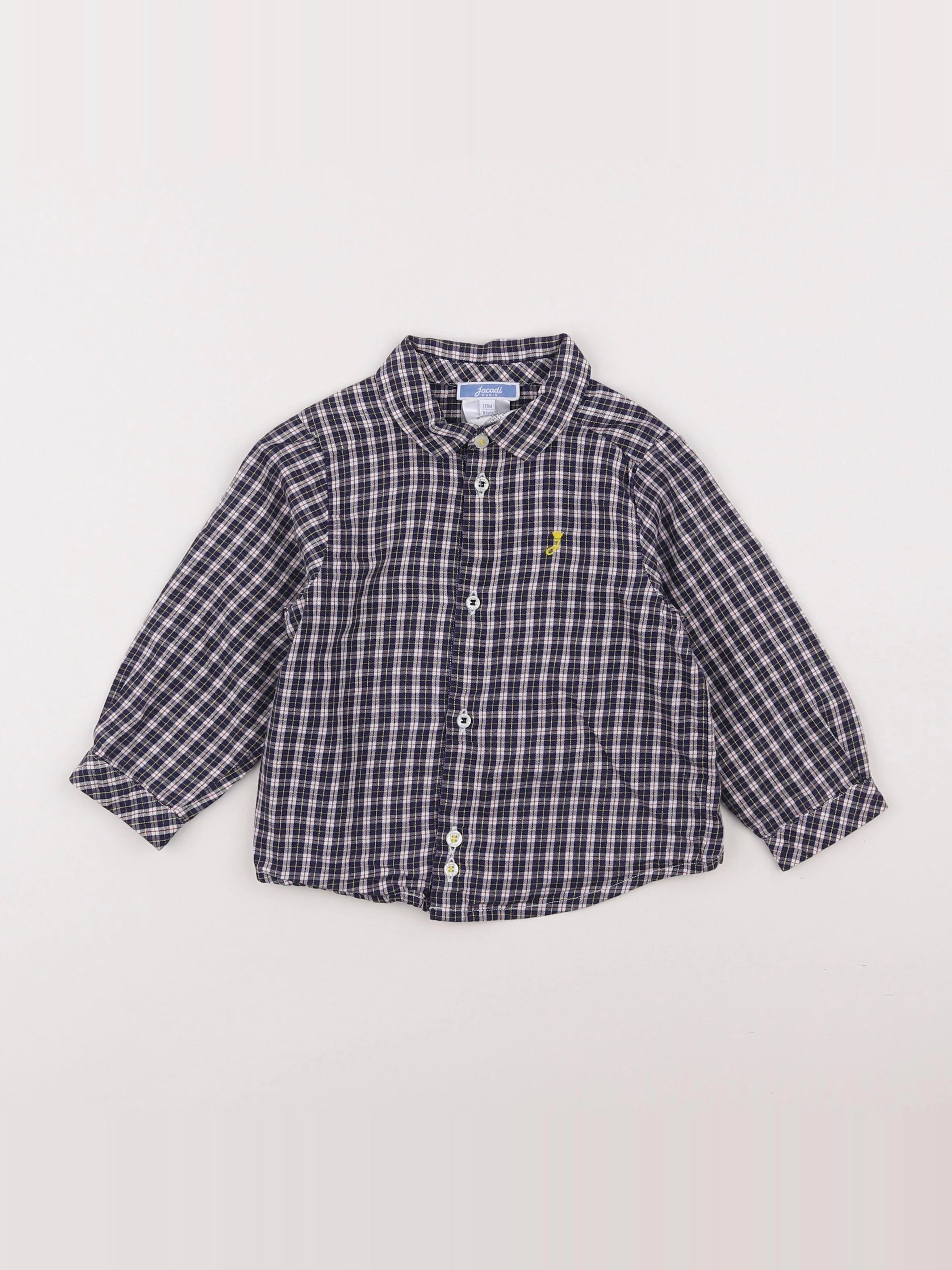 Jacadi - chemise bleu - 18 mois