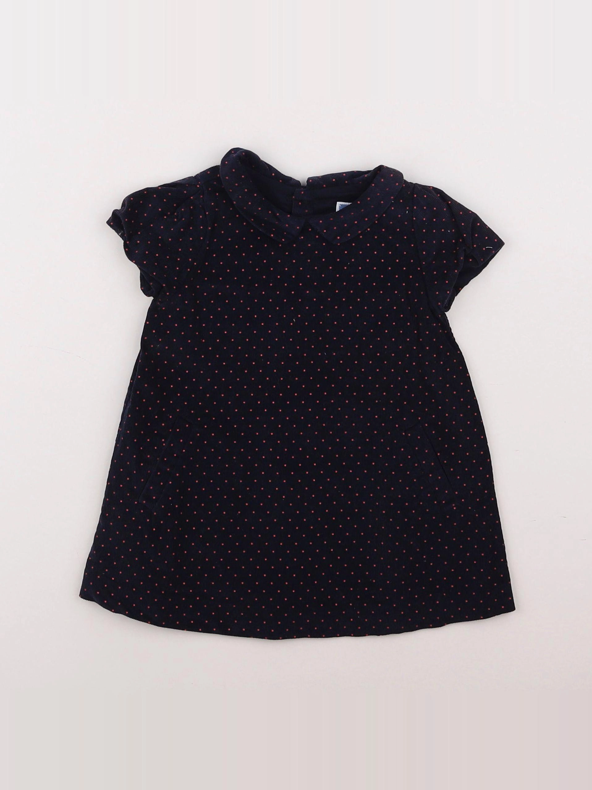 Jacadi - robe bleu - 6 mois
