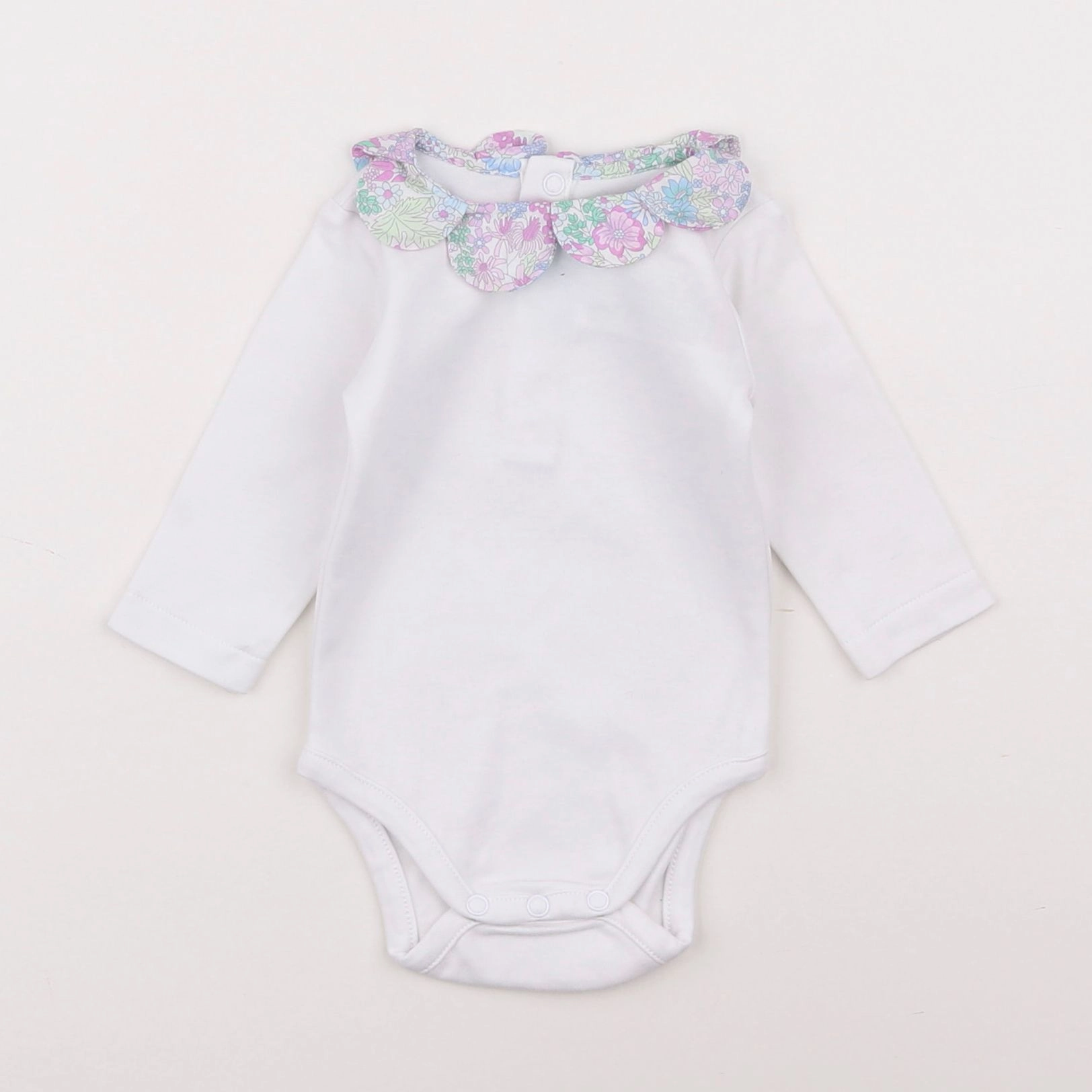 Jacadi - body liberty blanc - 3 mois