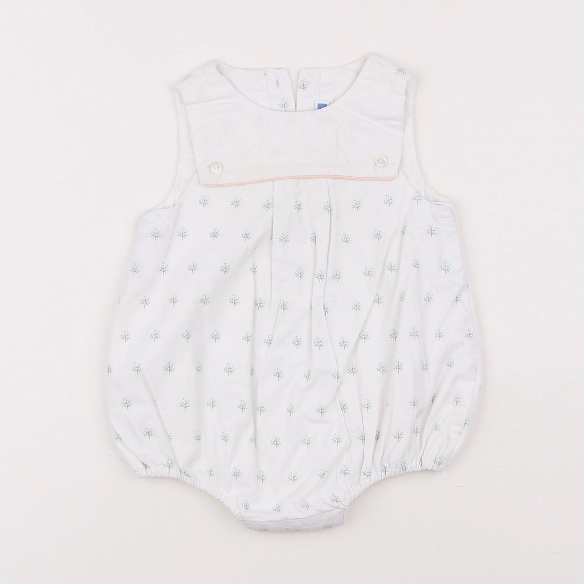 Jacadi - combinaison blanc - 12 mois