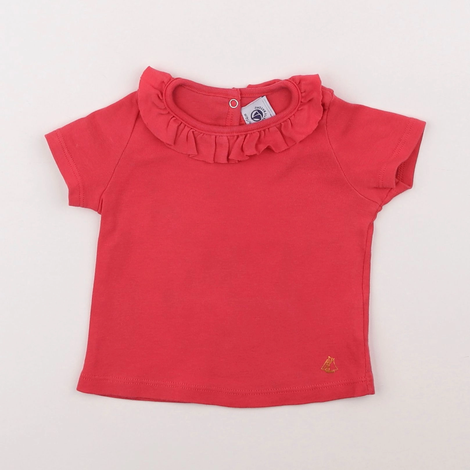 Petit Bateau - tee-shirt rose - 18 mois