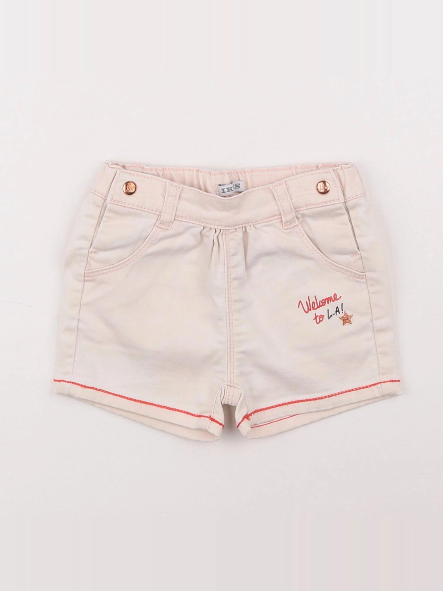 IKKS - short rose - 2 ans