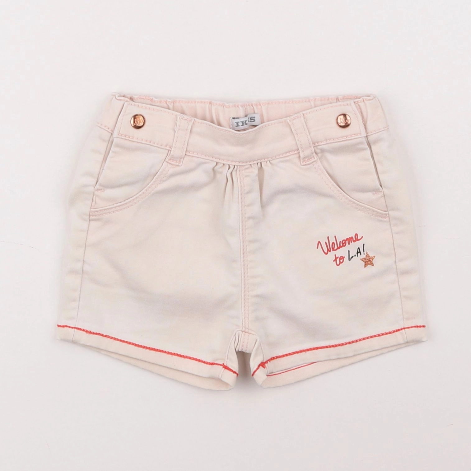 IKKS - short rose - 2 ans