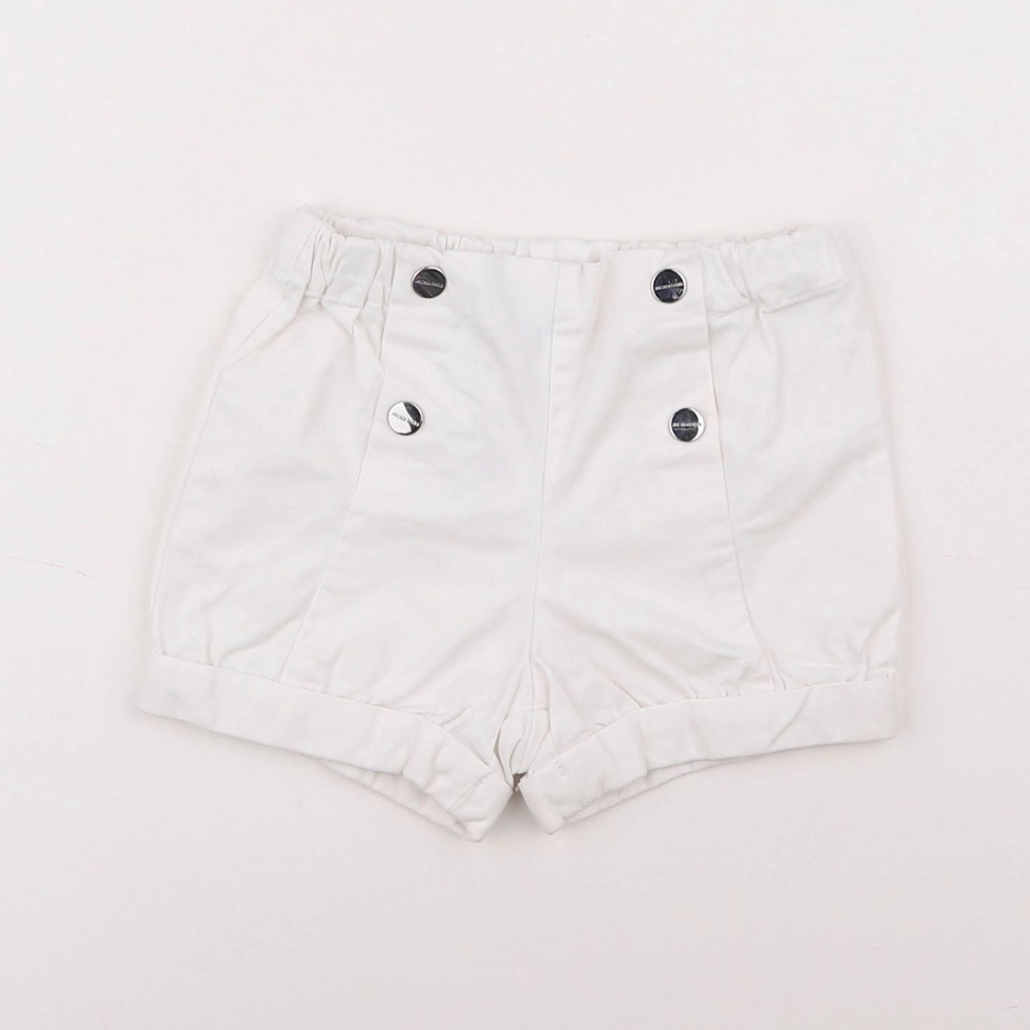 Jacadi - short blanc - 12 mois
