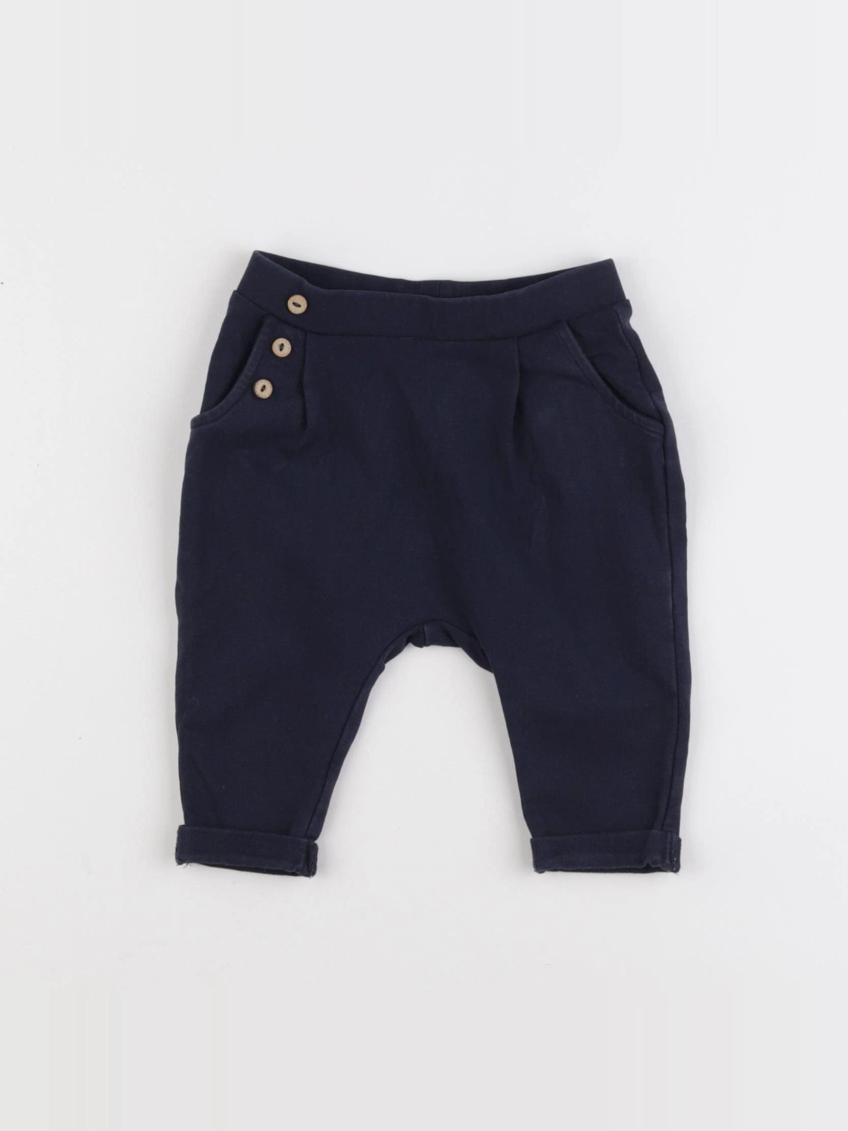 Zara - jogging bleu - 3/6 mois