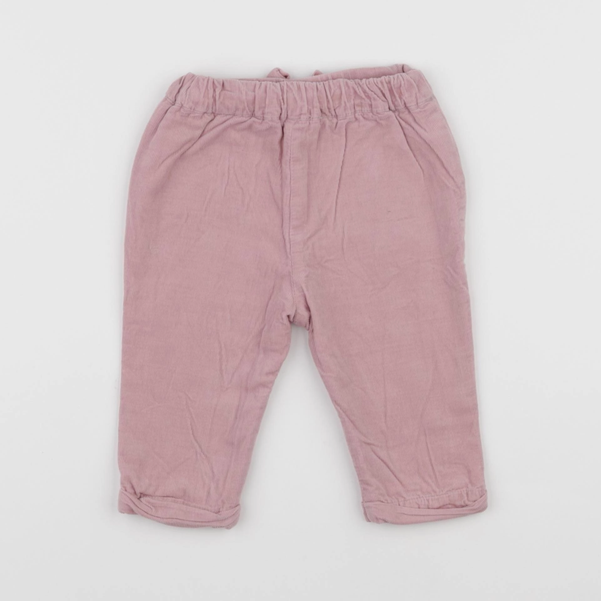Vertbaudet - pantalon rose - 9 mois