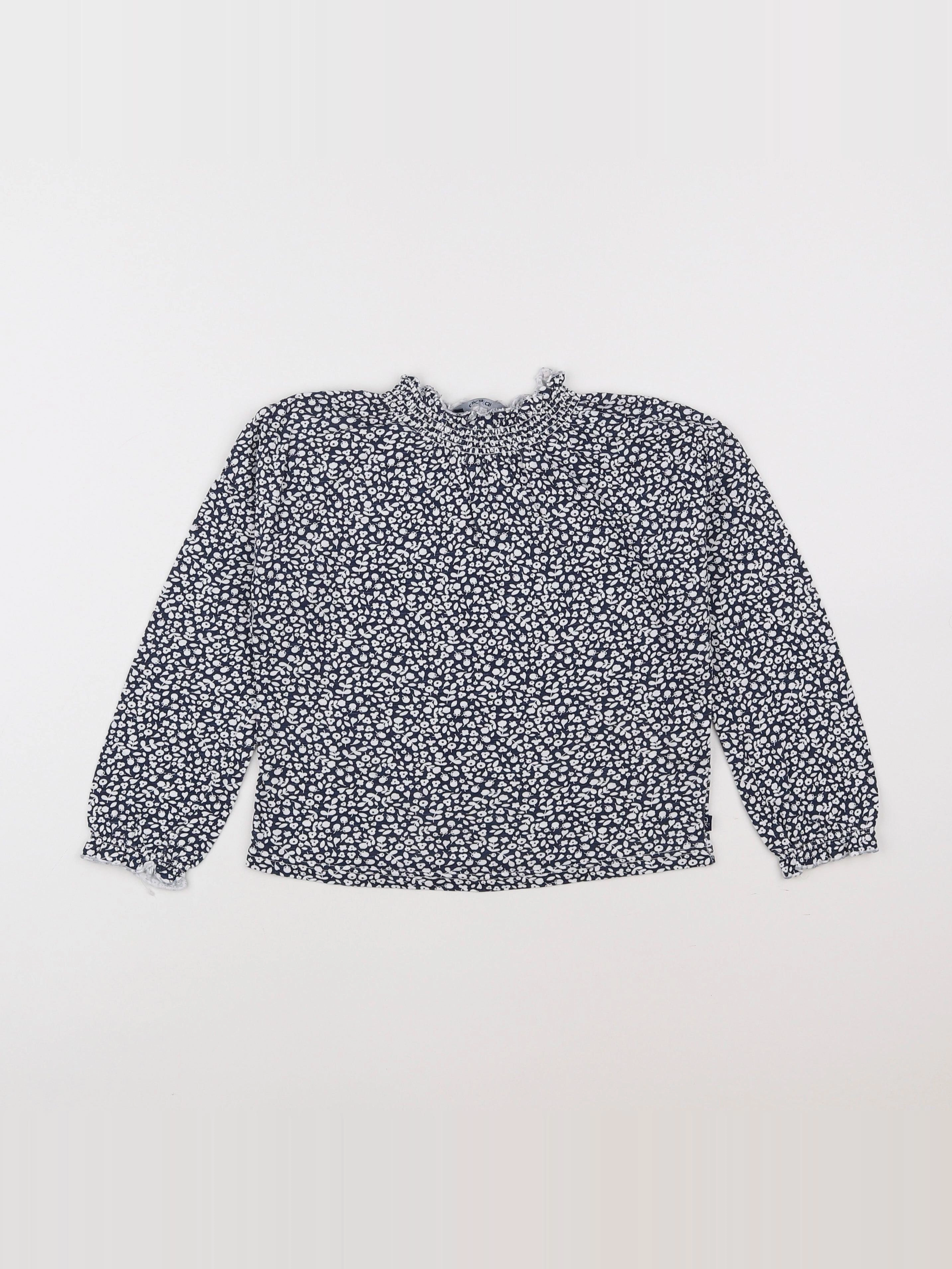 Okaidi - tee-shirt bleu - 6 ans