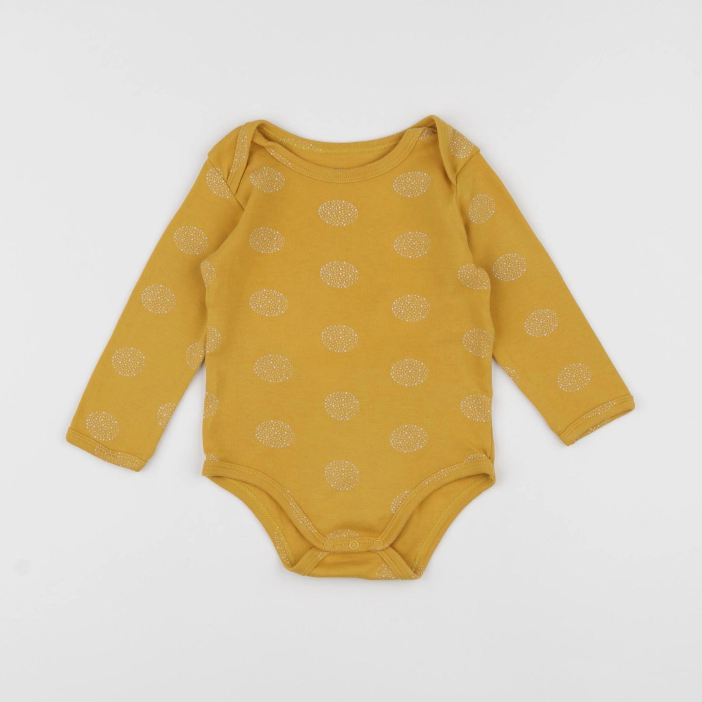 Vertbaudet - body jaune - 12 mois