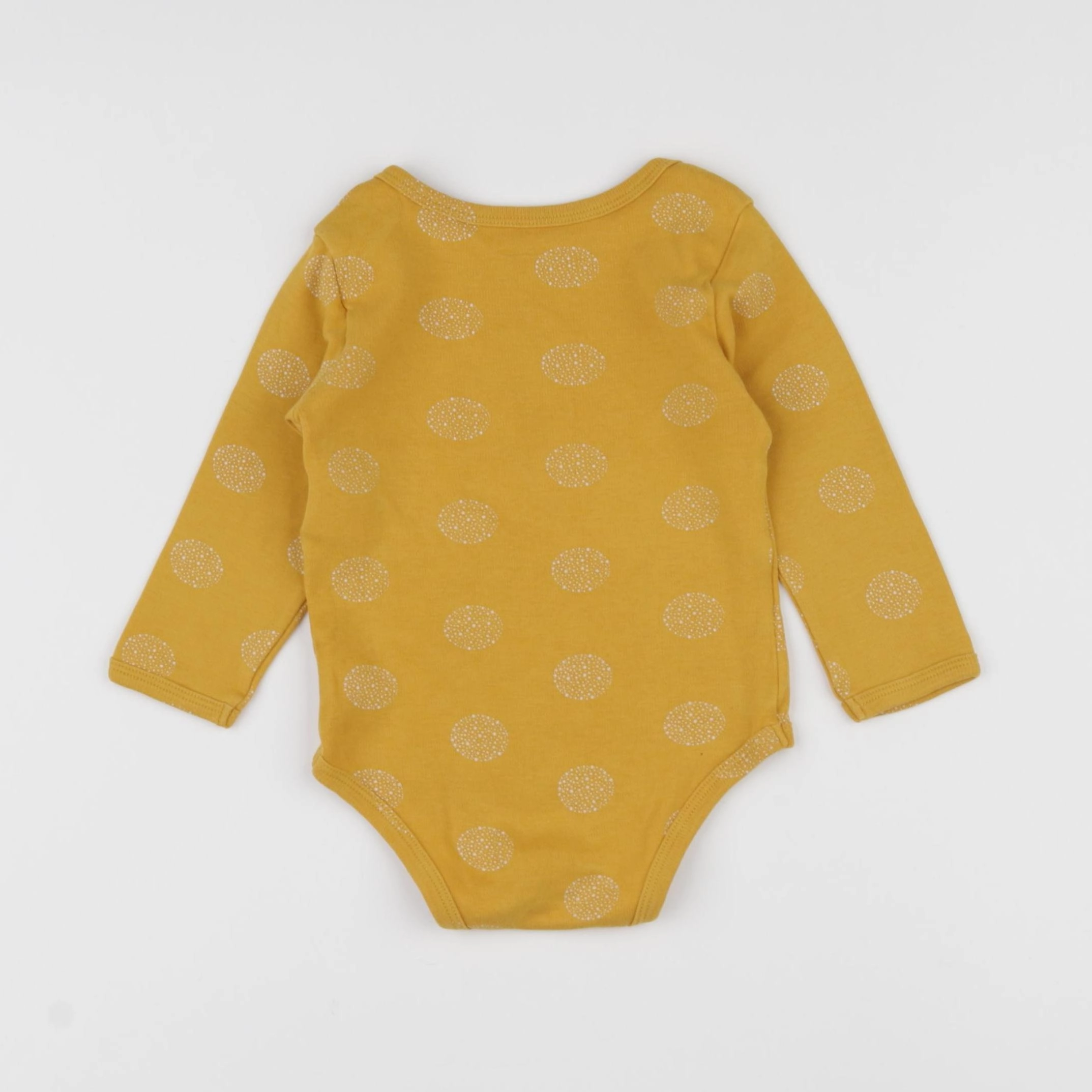 Vertbaudet - body jaune - 12 mois